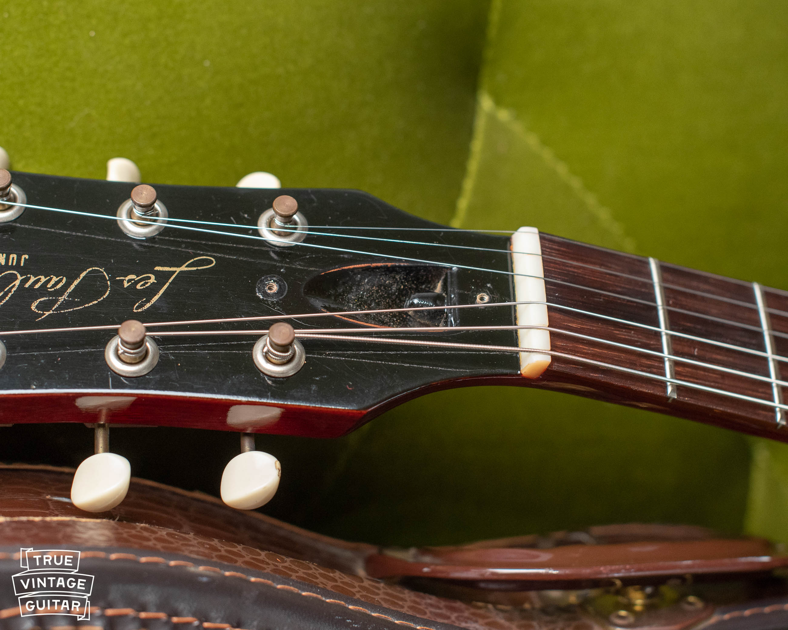 1959 Gibson Les Paul Junior Cherry Red with Stinger - Image 26