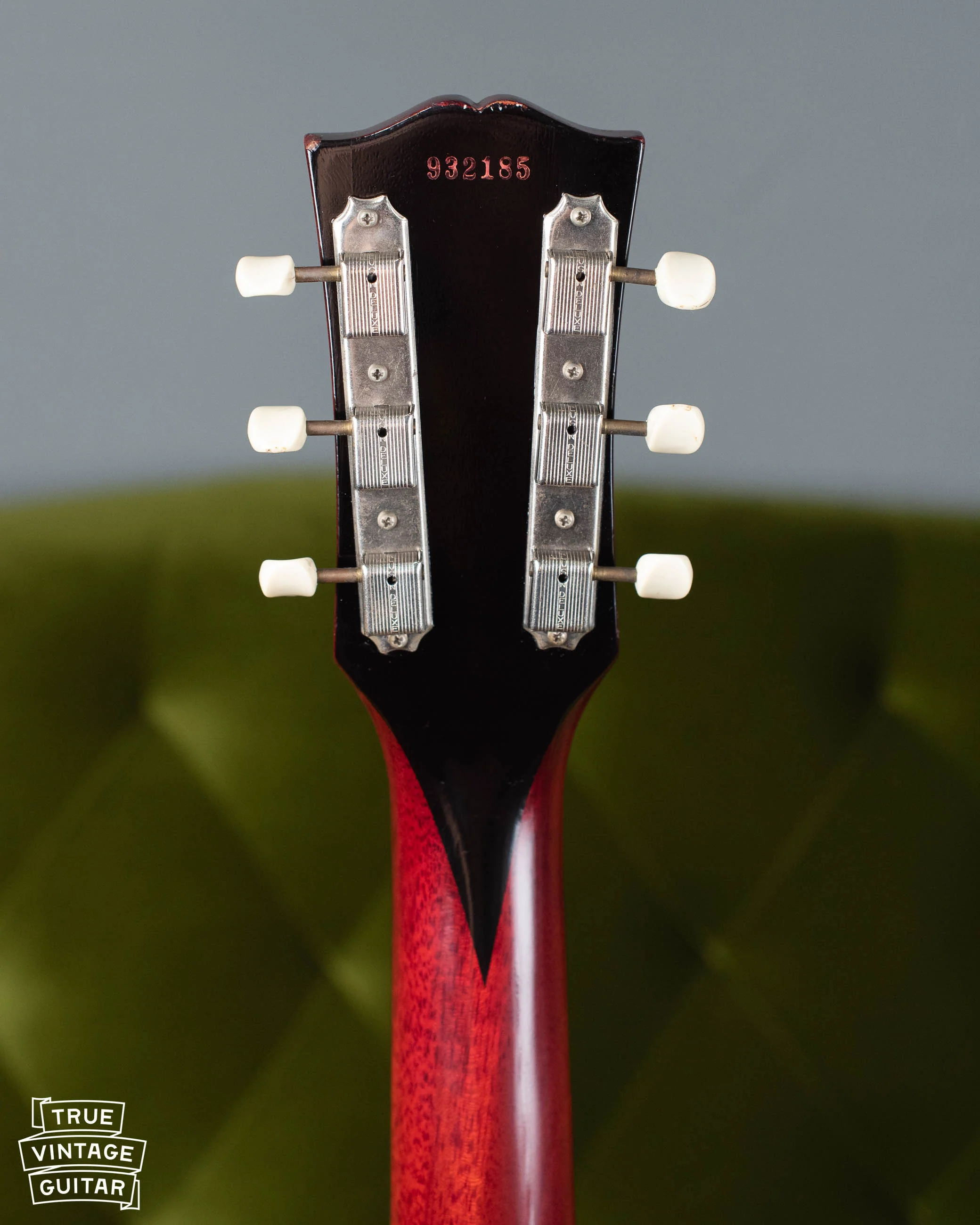 1959 Gibson Les Paul Junior Cherry Red with Stinger - Image 3