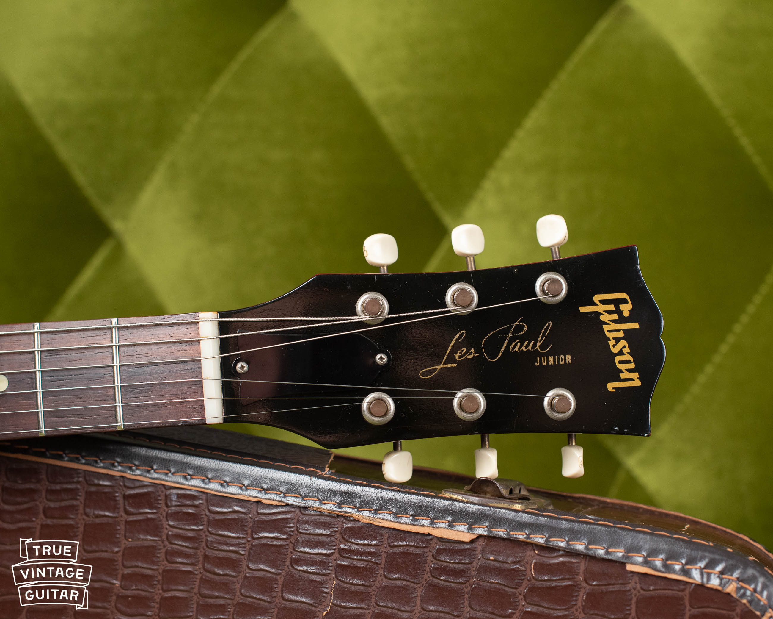 1959 Gibson Les Paul Junior Cherry Red with Stinger - Image 30