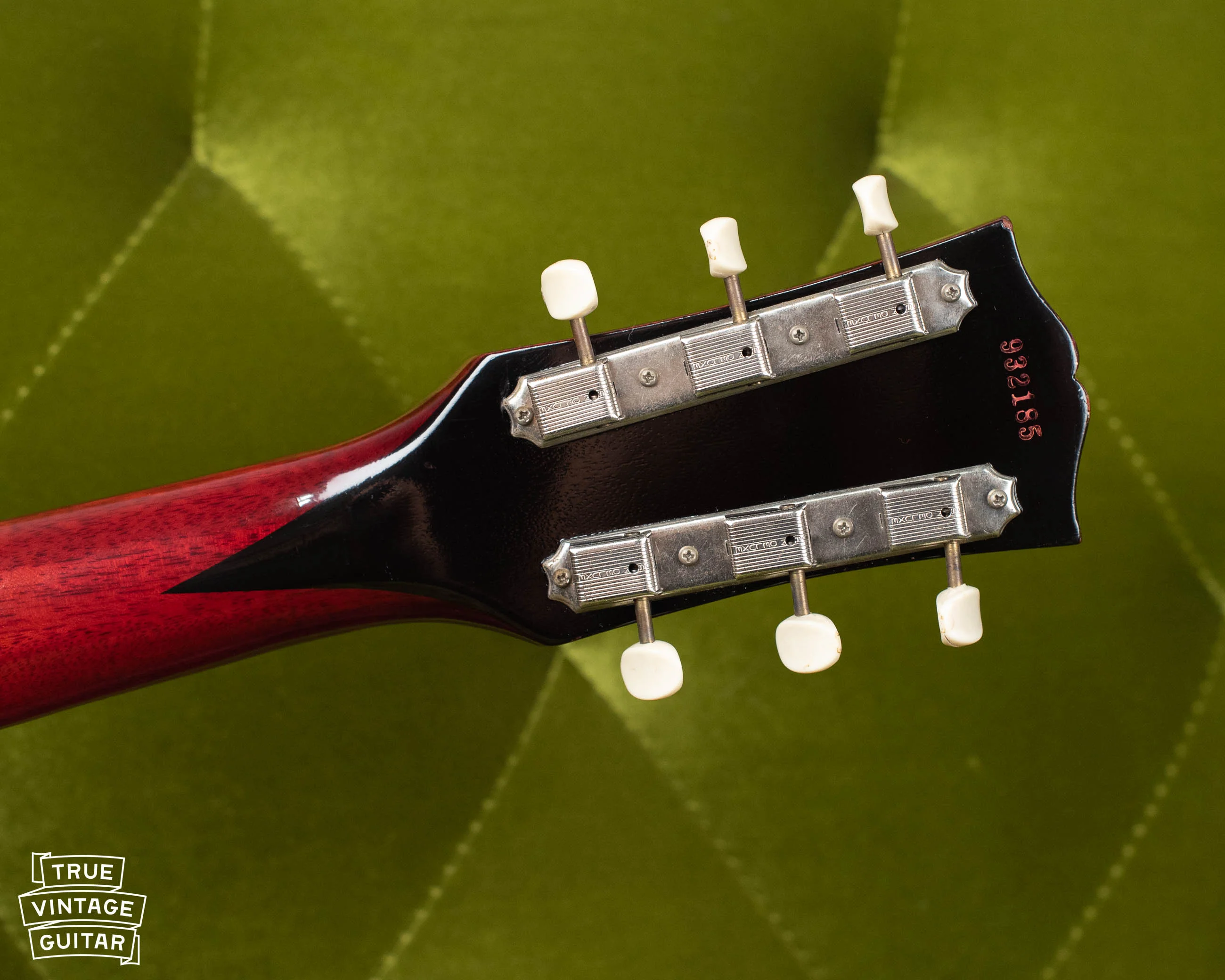 1959 Gibson Les Paul Junior Cherry Red with Stinger - Image 32