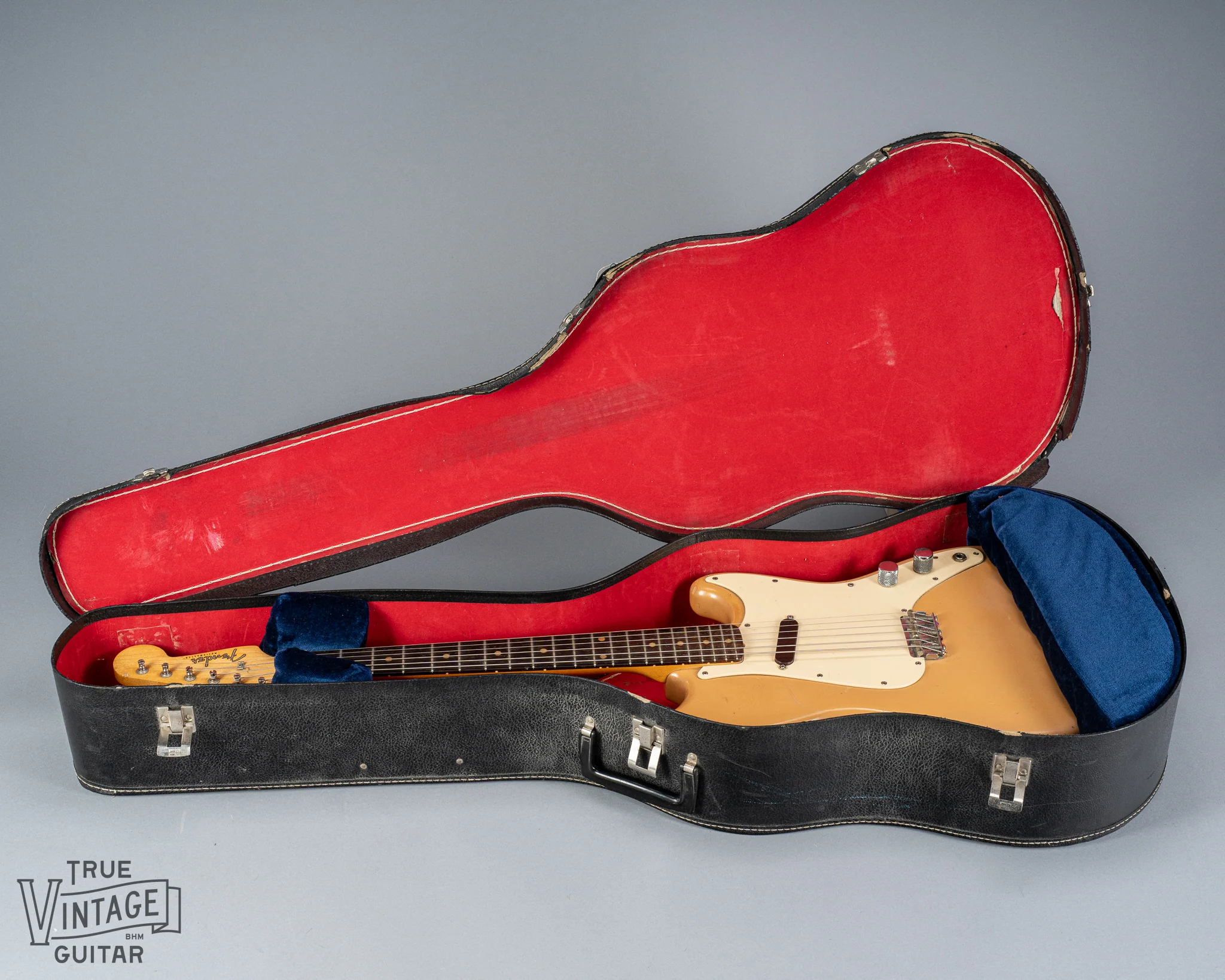 1960 Fender Musicmaster Desert Sand (3/4) - Image 14