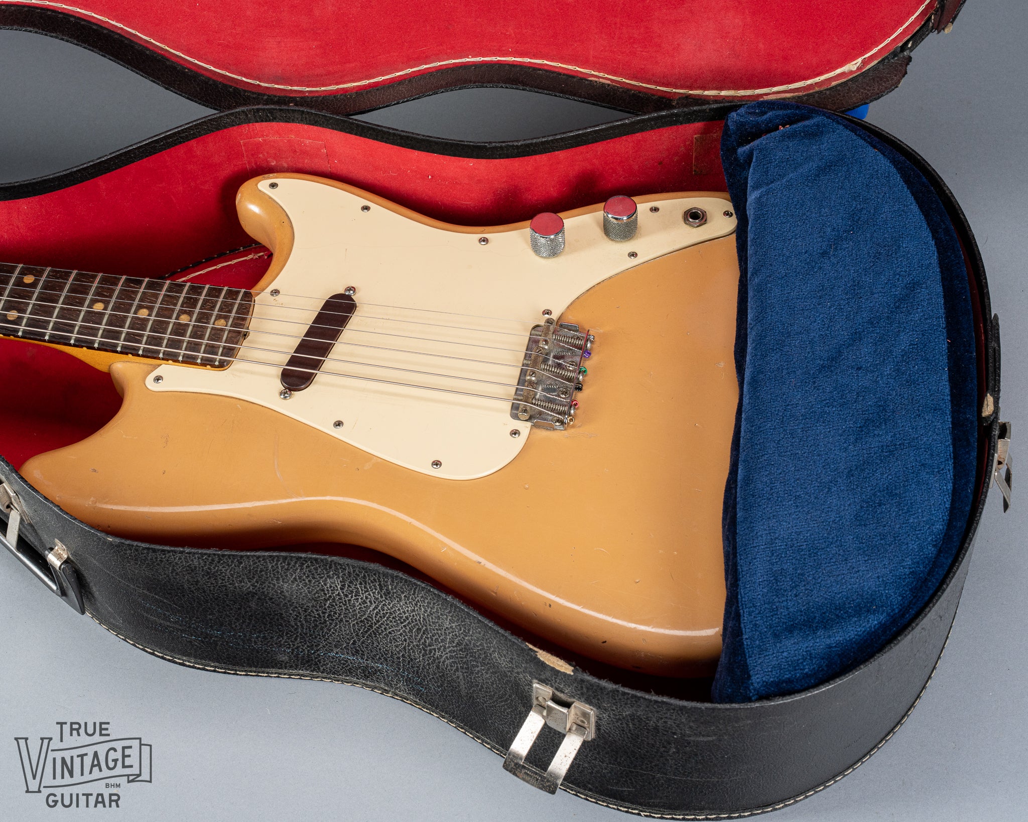 1960 Fender Musicmaster Desert Sand (3/4) - Image 15