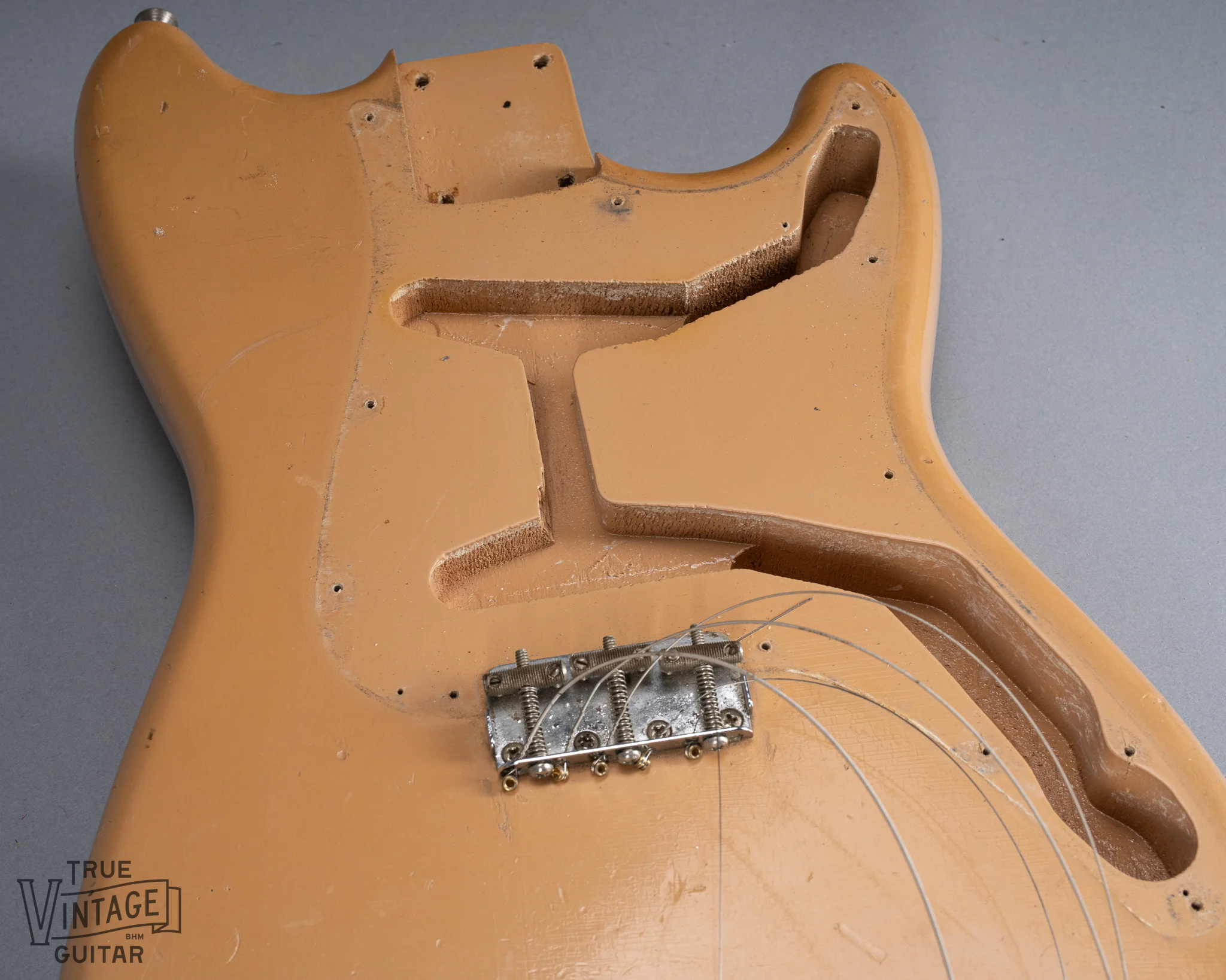 1960 Fender Musicmaster Desert Sand (3/4) - Image 21