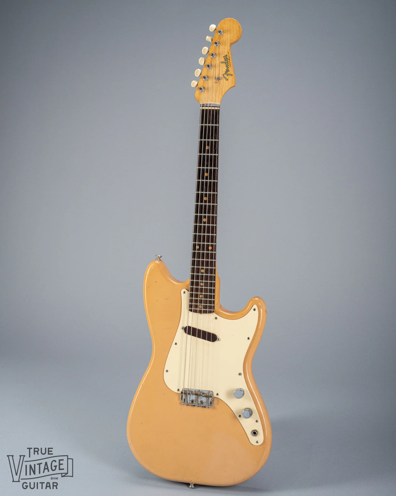 1960 Fender Musicmaster Desert Sand (3/4) - Image 3