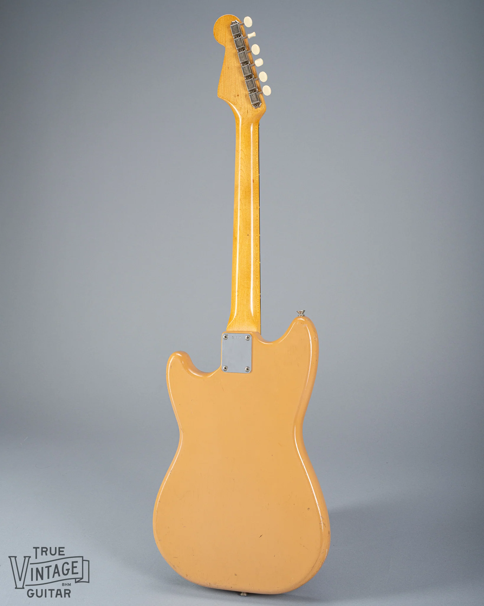 1960 Fender Musicmaster Desert Sand (3/4) - Image 4