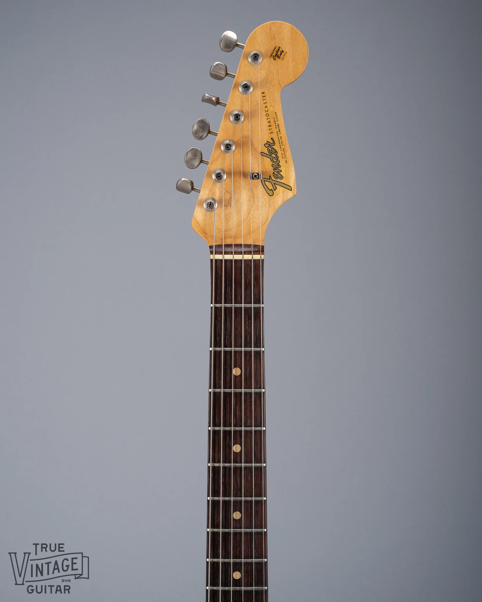 1960 Fender Stratocaster Firemist Gold Factory Refinish 1965 - Image 10