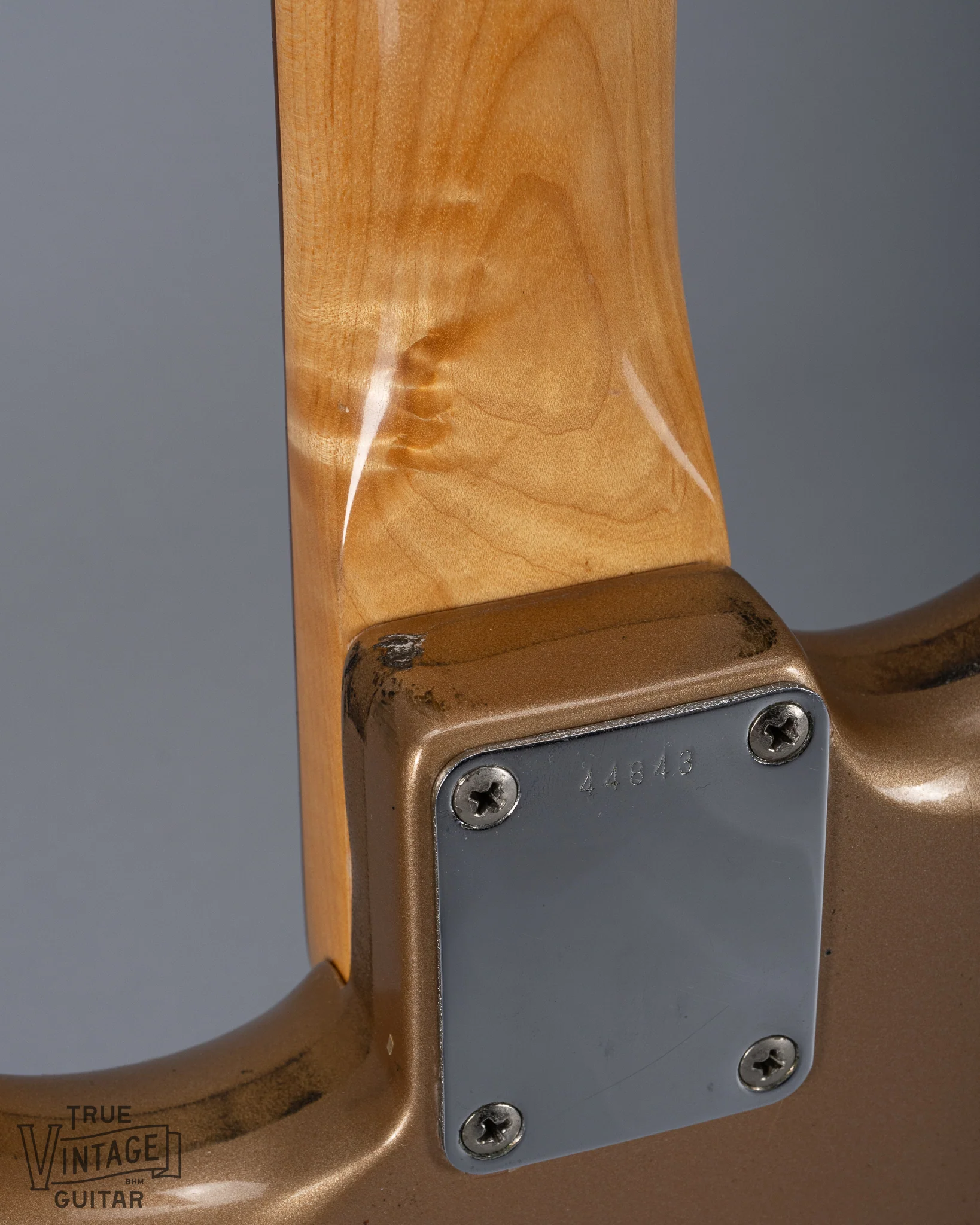 1960 Fender Stratocaster Firemist Gold Factory Refinish 1965 - Image 13