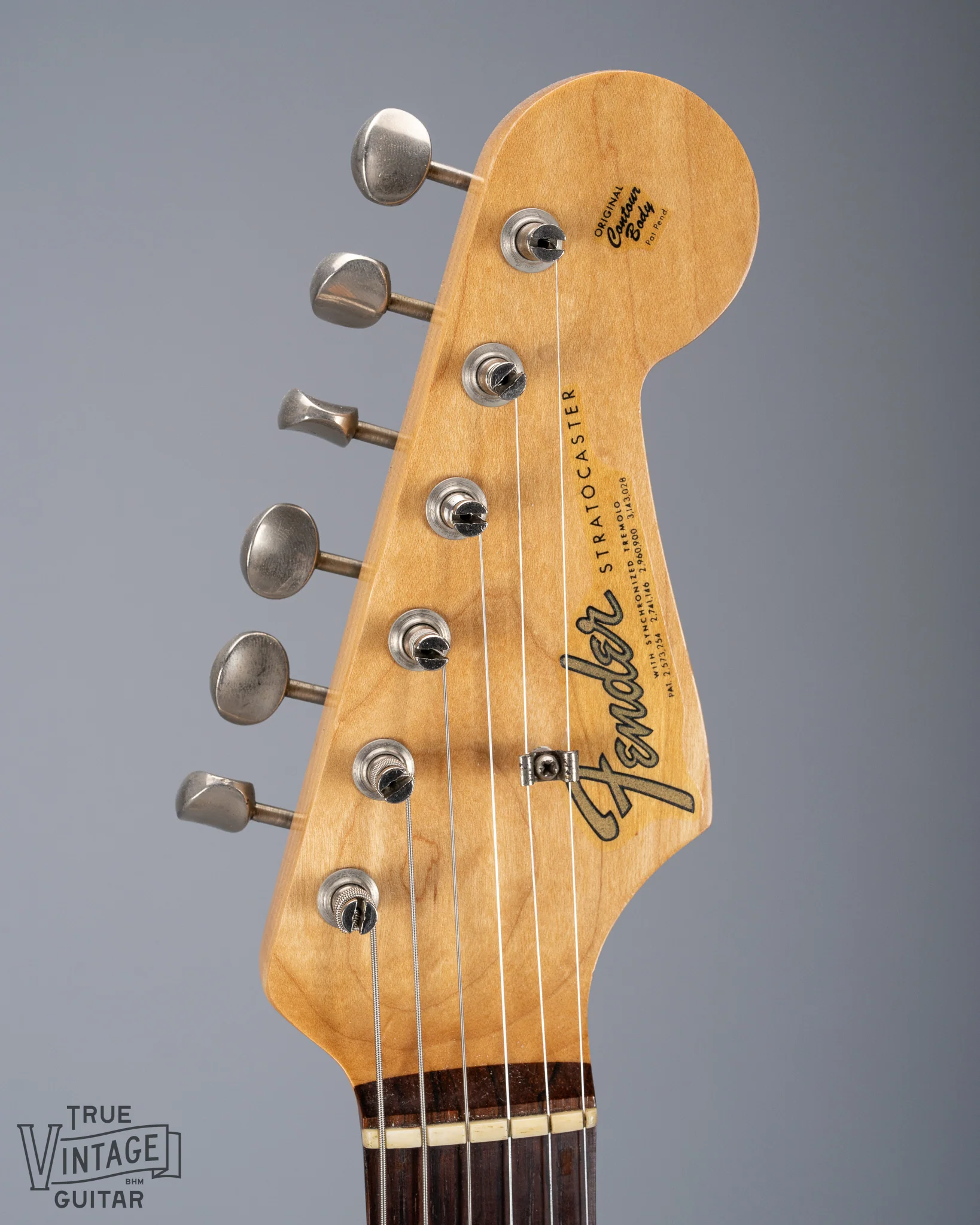 1960 Fender Stratocaster Firemist Gold Factory Refinish 1965 - Image 3