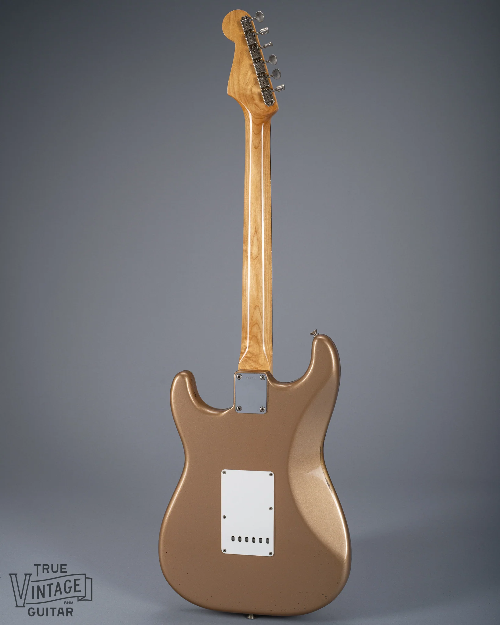 1960 Fender Stratocaster Firemist Gold Factory Refinish 1965 - Image 5