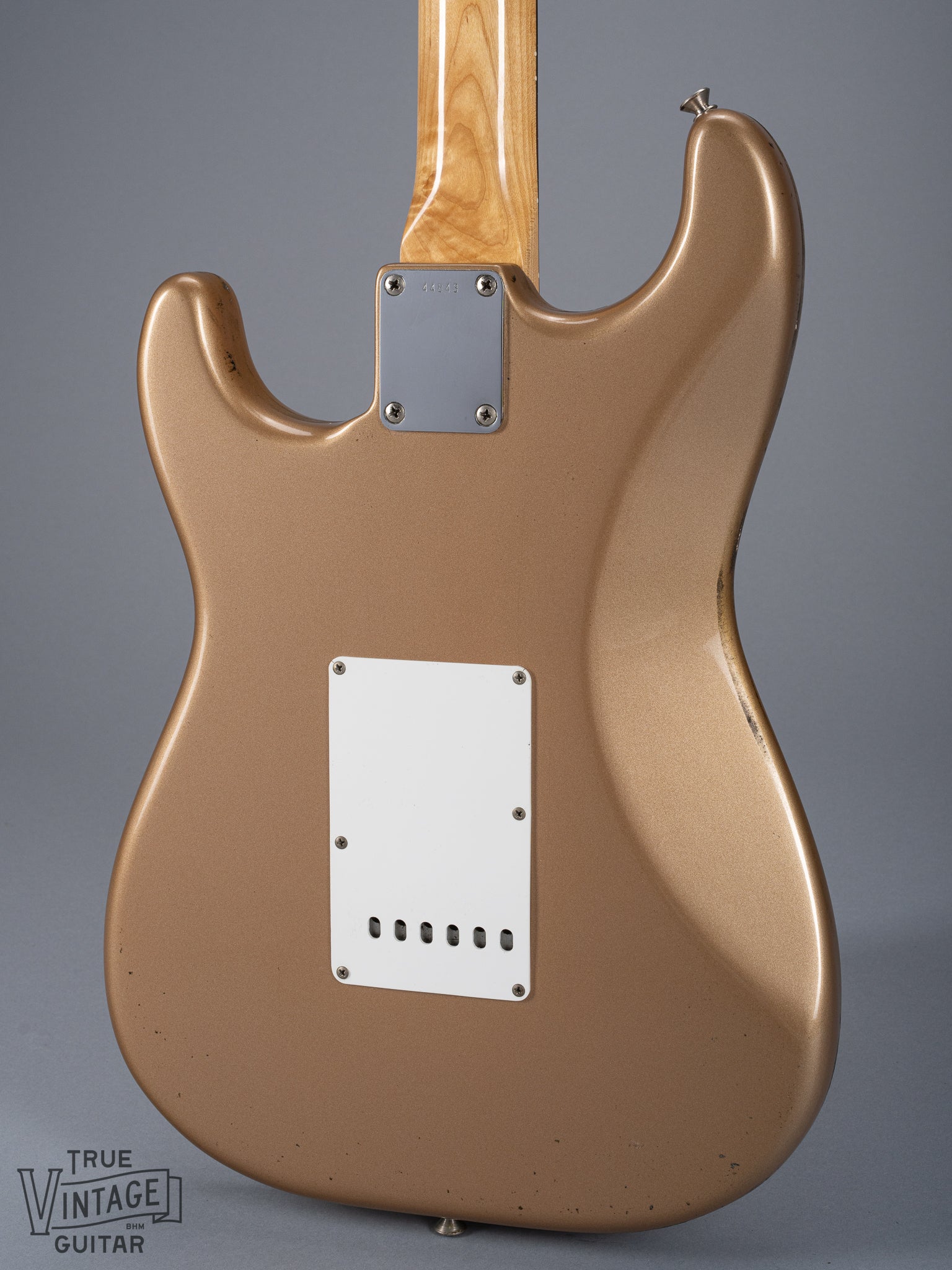1960 Fender Stratocaster Firemist Gold Factory Refinish 1965 - Image 6