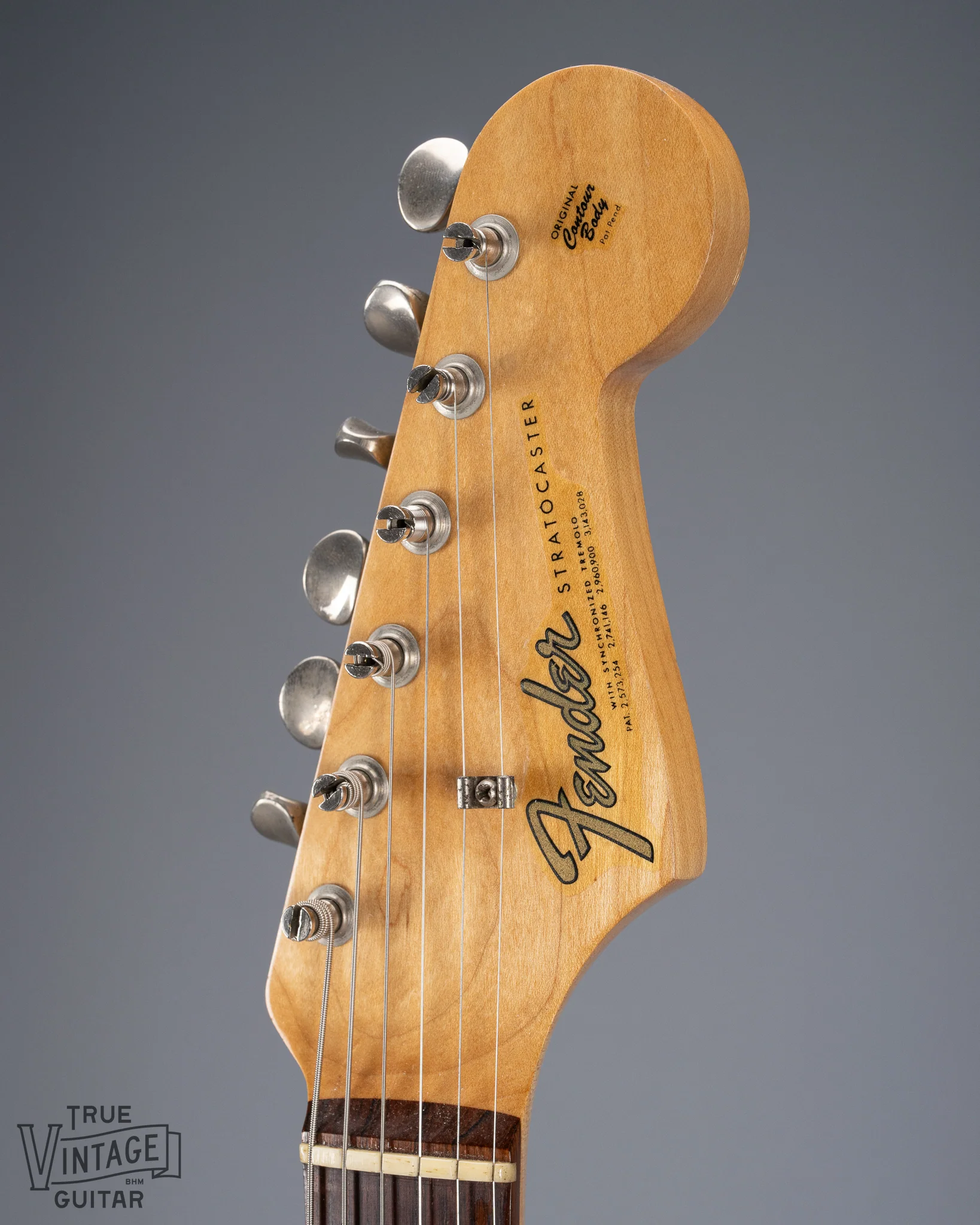 1960 Fender Stratocaster Firemist Gold Factory Refinish 1965 - Image 9