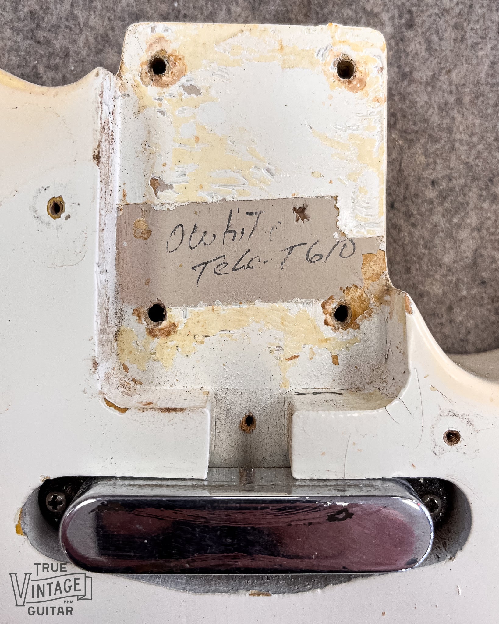 1960 Fender Telecaster Olympic White - Image 20