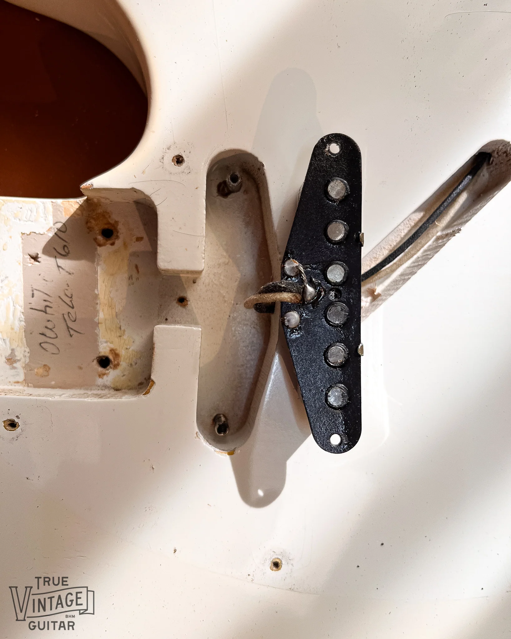 1960 Fender Telecaster Olympic White - Image 23