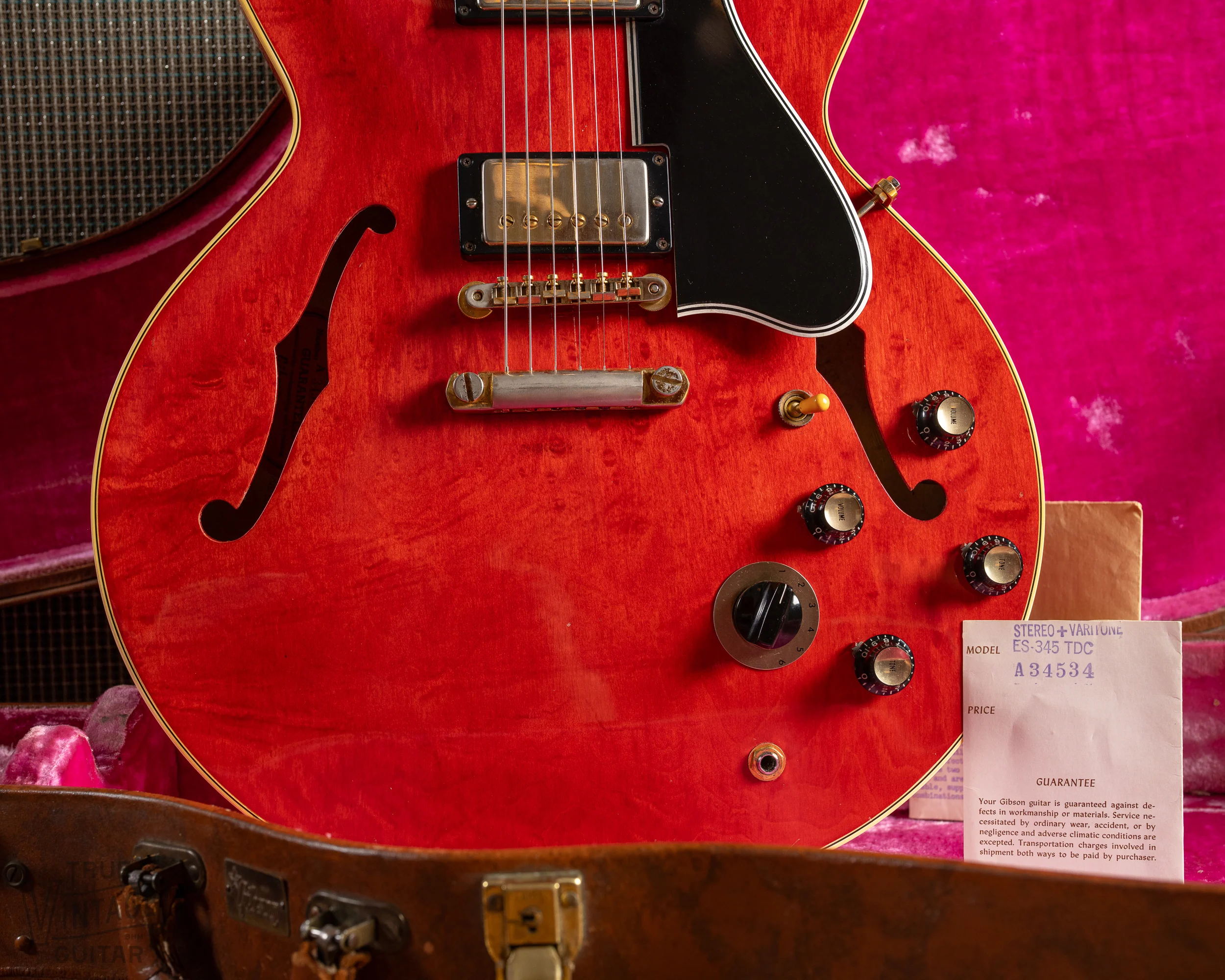 1960 Gibson ES-345 Cherry Red - Image 12