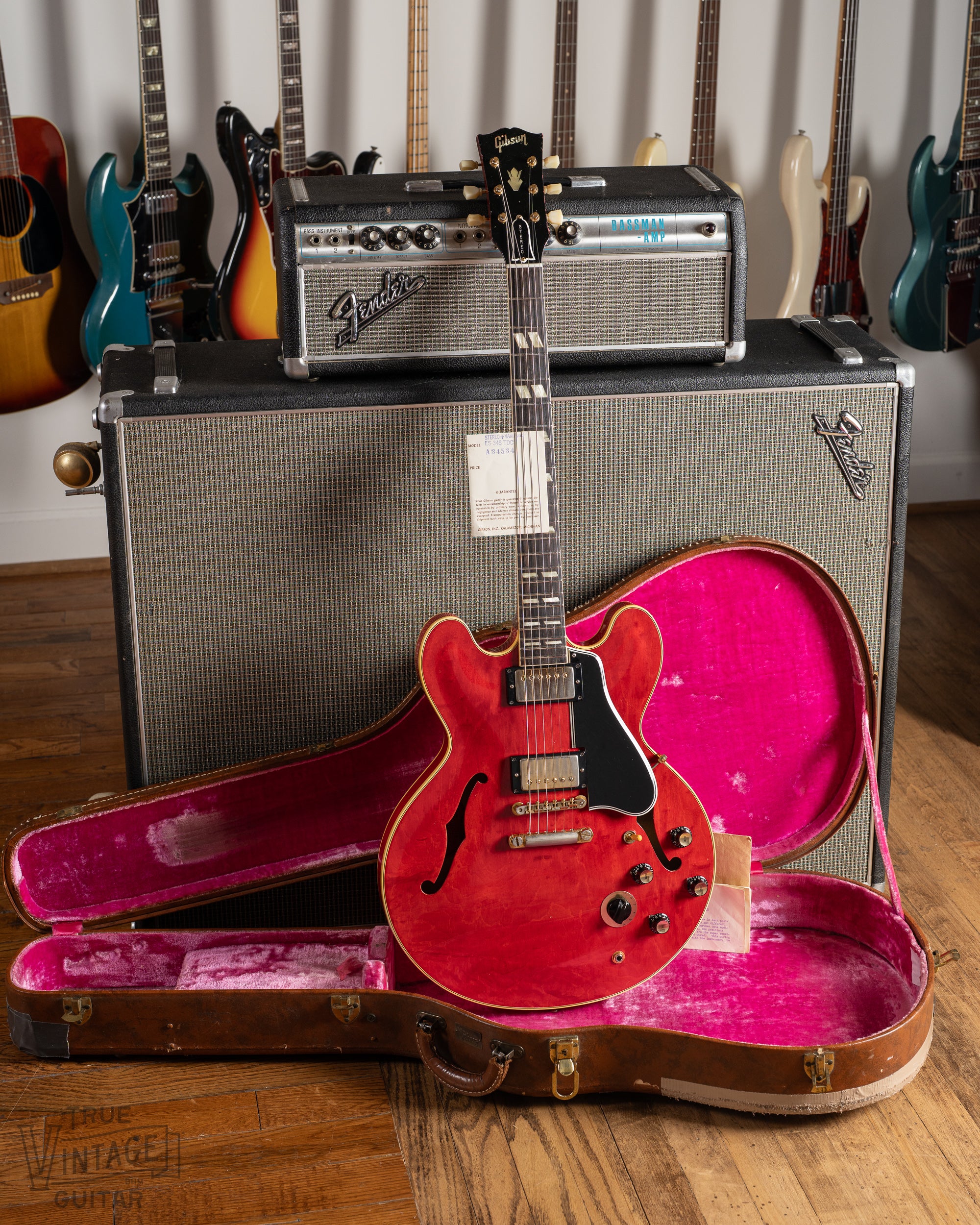 1960 Gibson ES-345 Cherry Red - Image 17