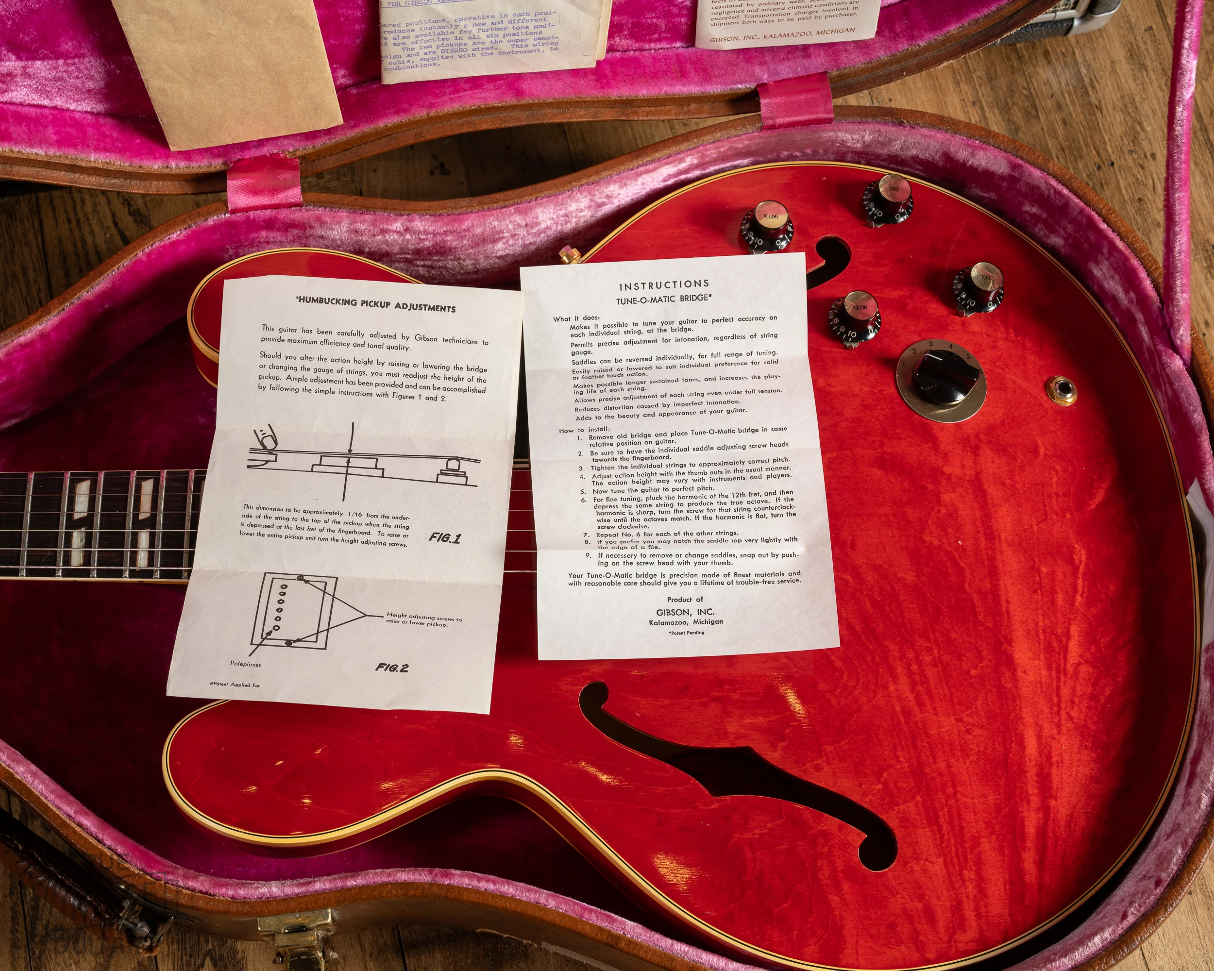 1960 Gibson ES-345 Cherry Red - Image 26
