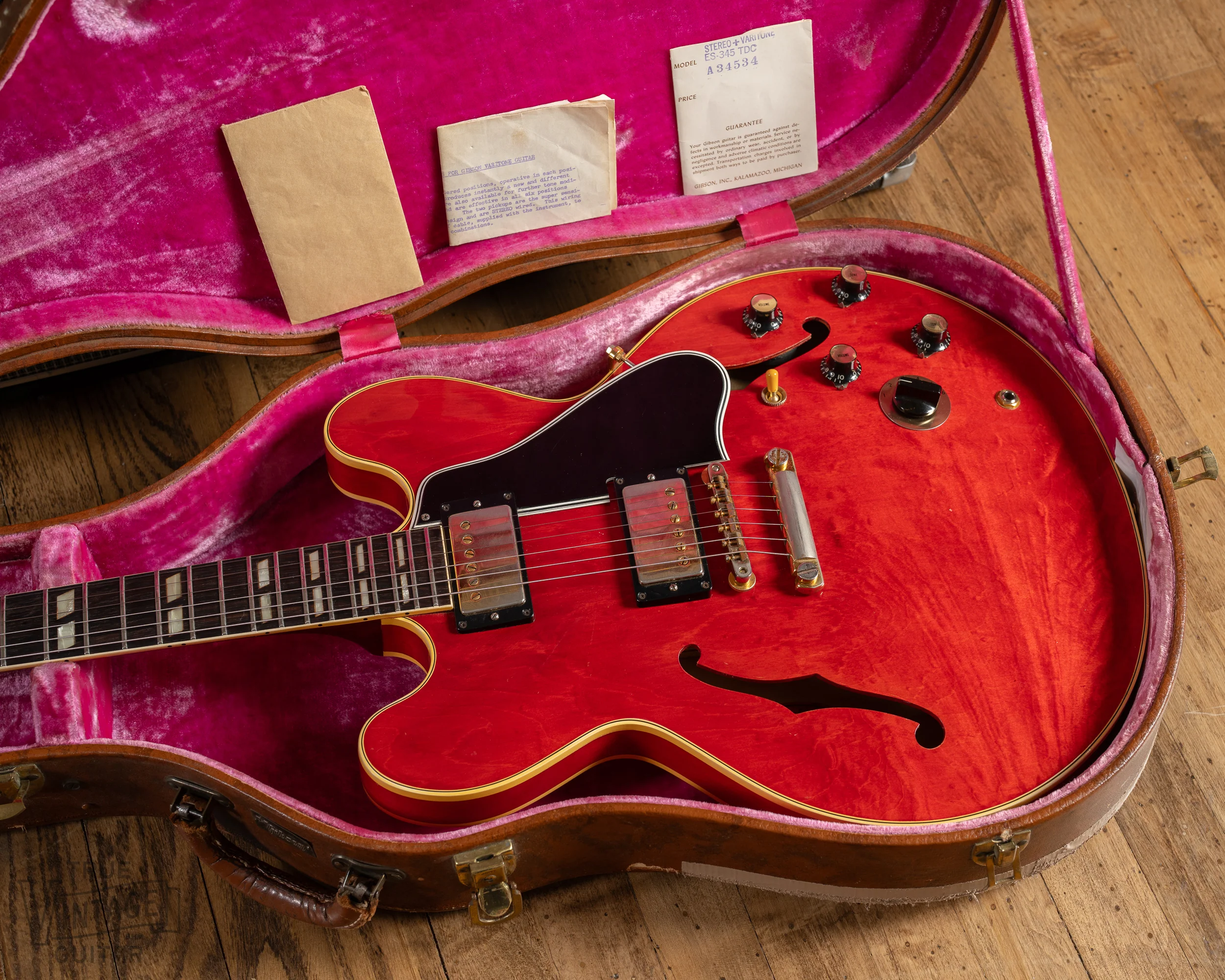 1960 Gibson ES-345 Cherry Red - Image 28