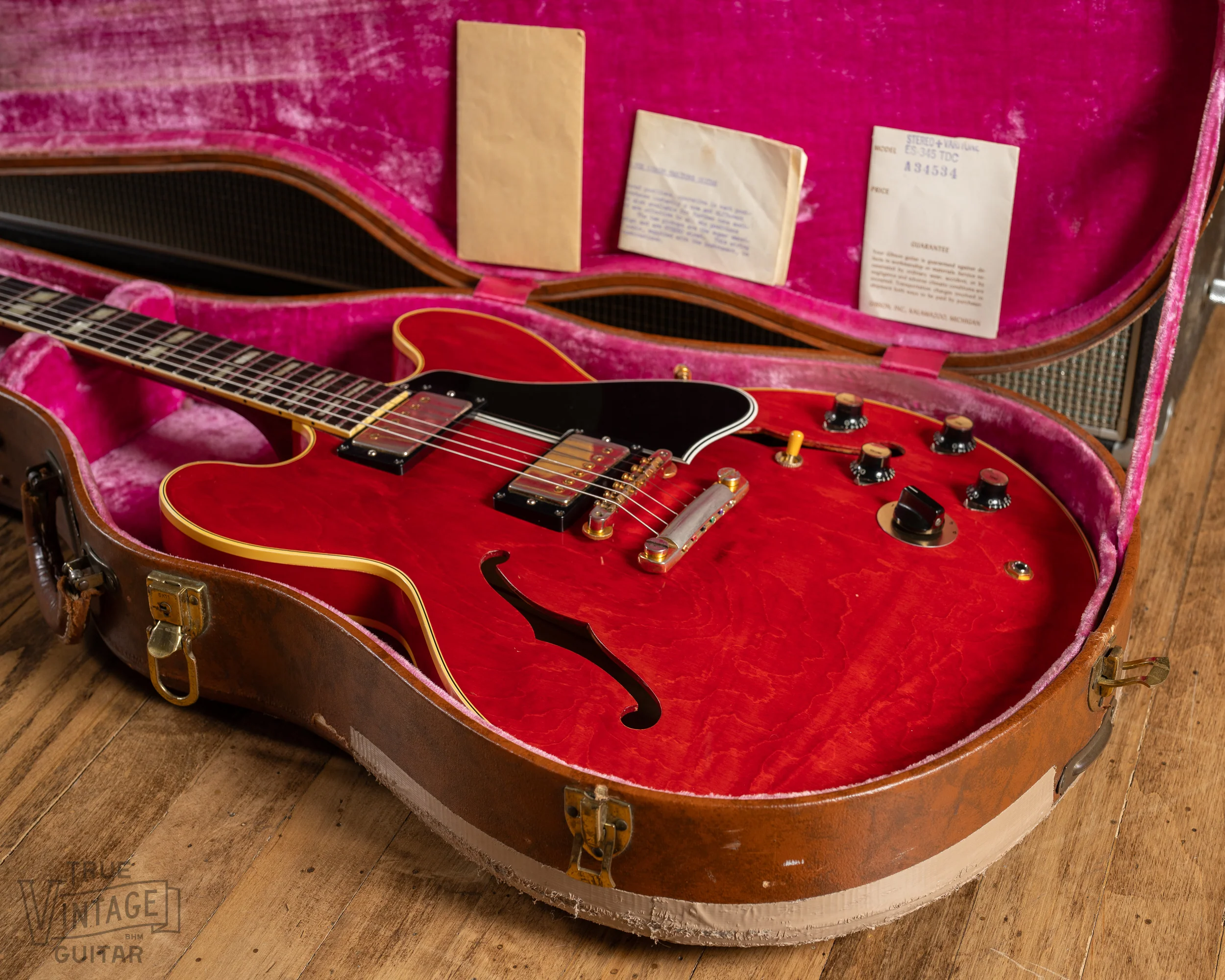 1960 Gibson ES-345 Cherry Red - Image 32