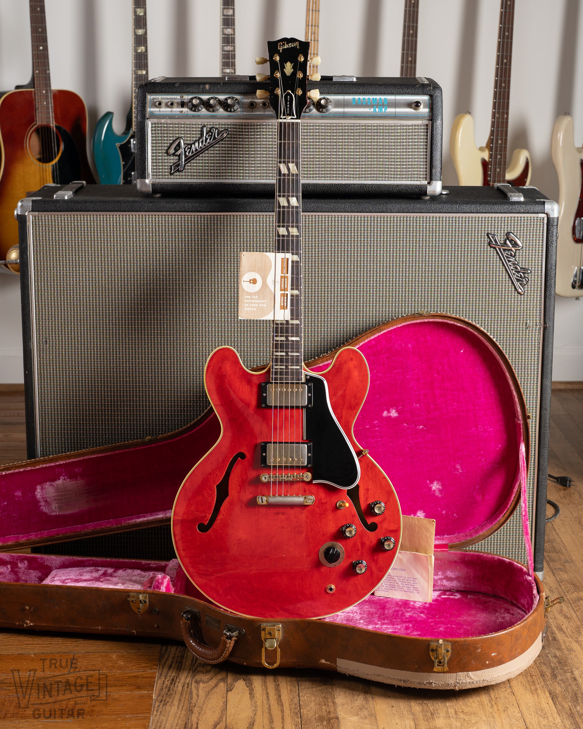 1960 Gibson ES-345 Cherry Red - Image 4
