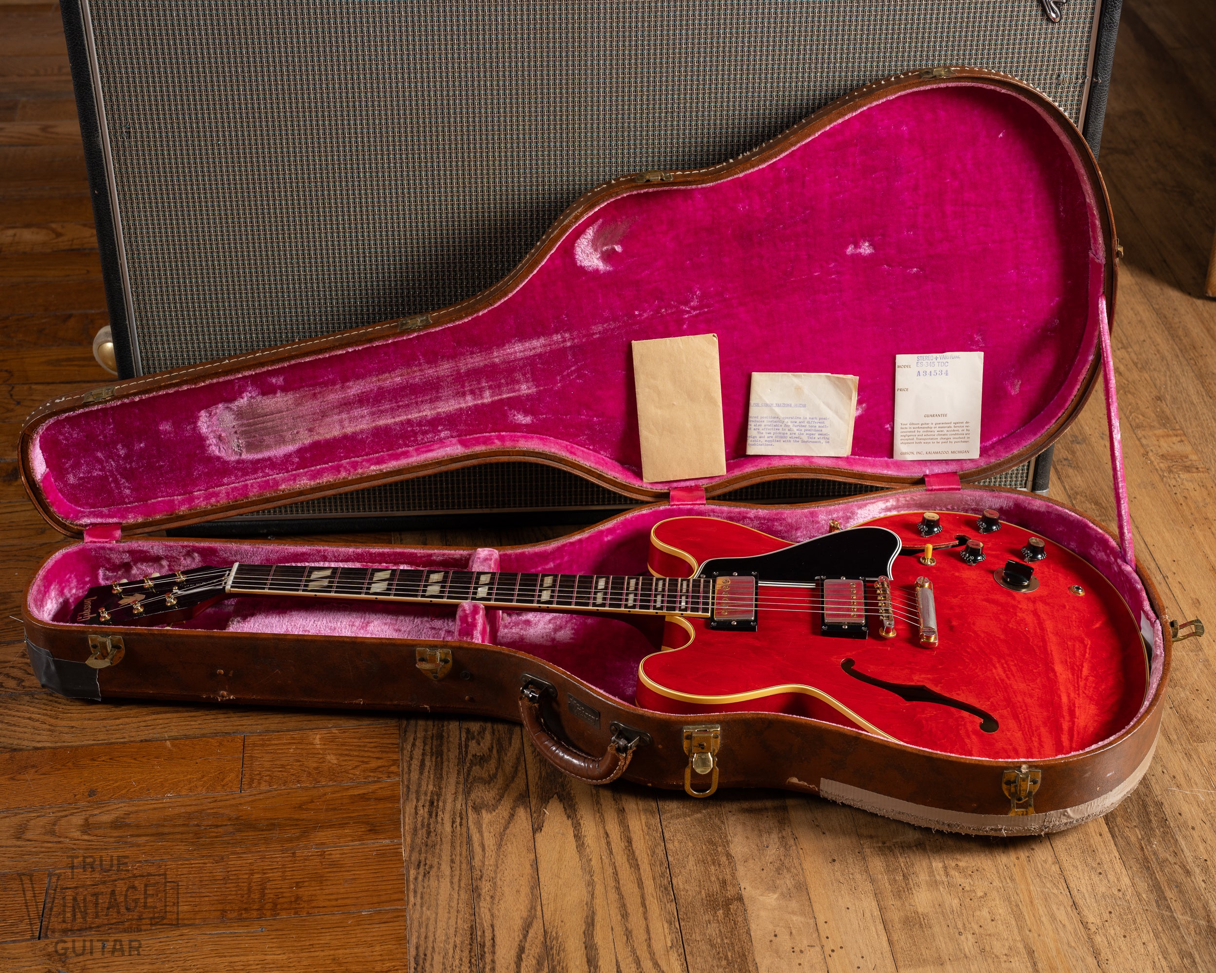 1960 Gibson ES-345 Cherry Red - Image 5