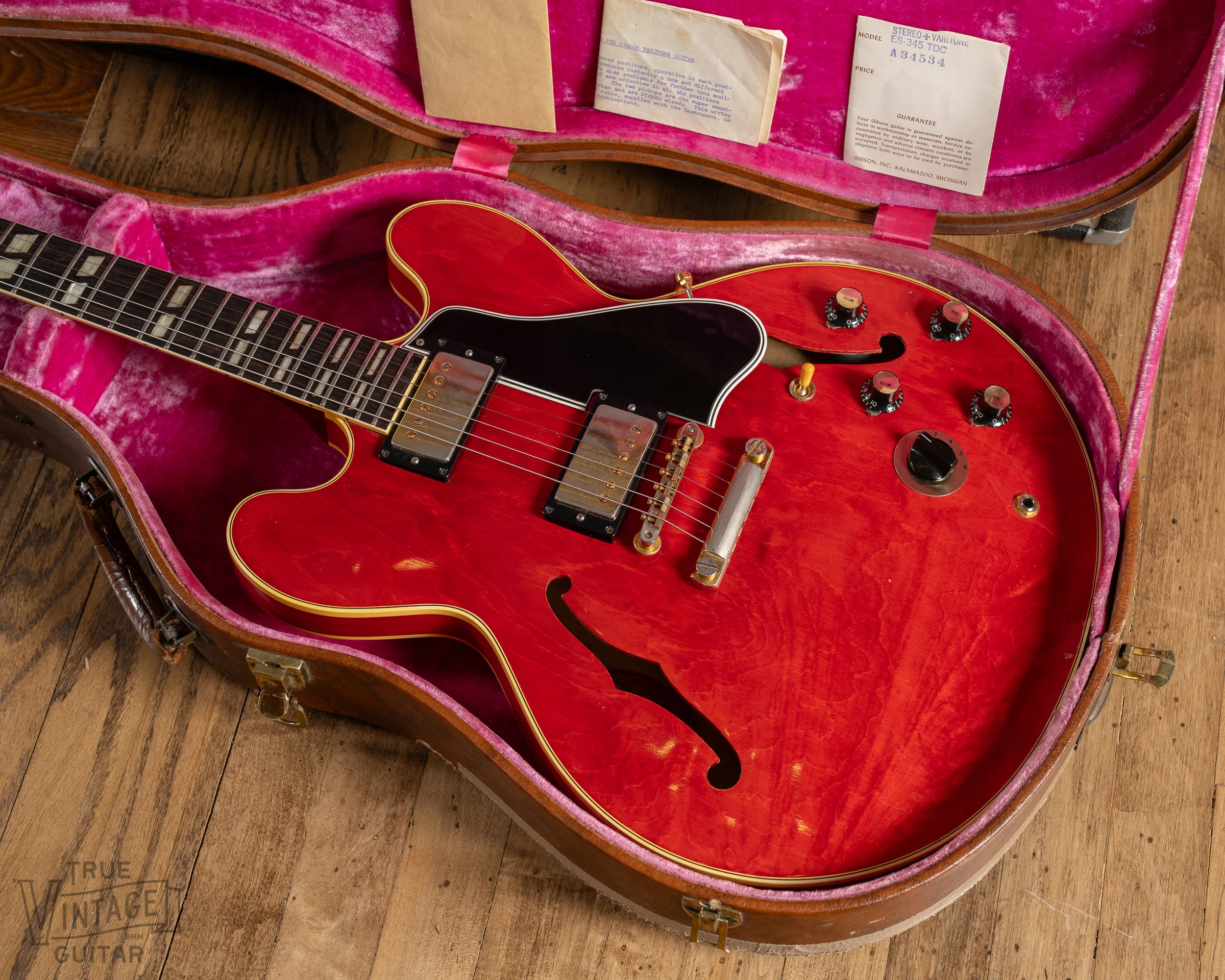 1960 Gibson ES-345 Cherry Red - Image 6
