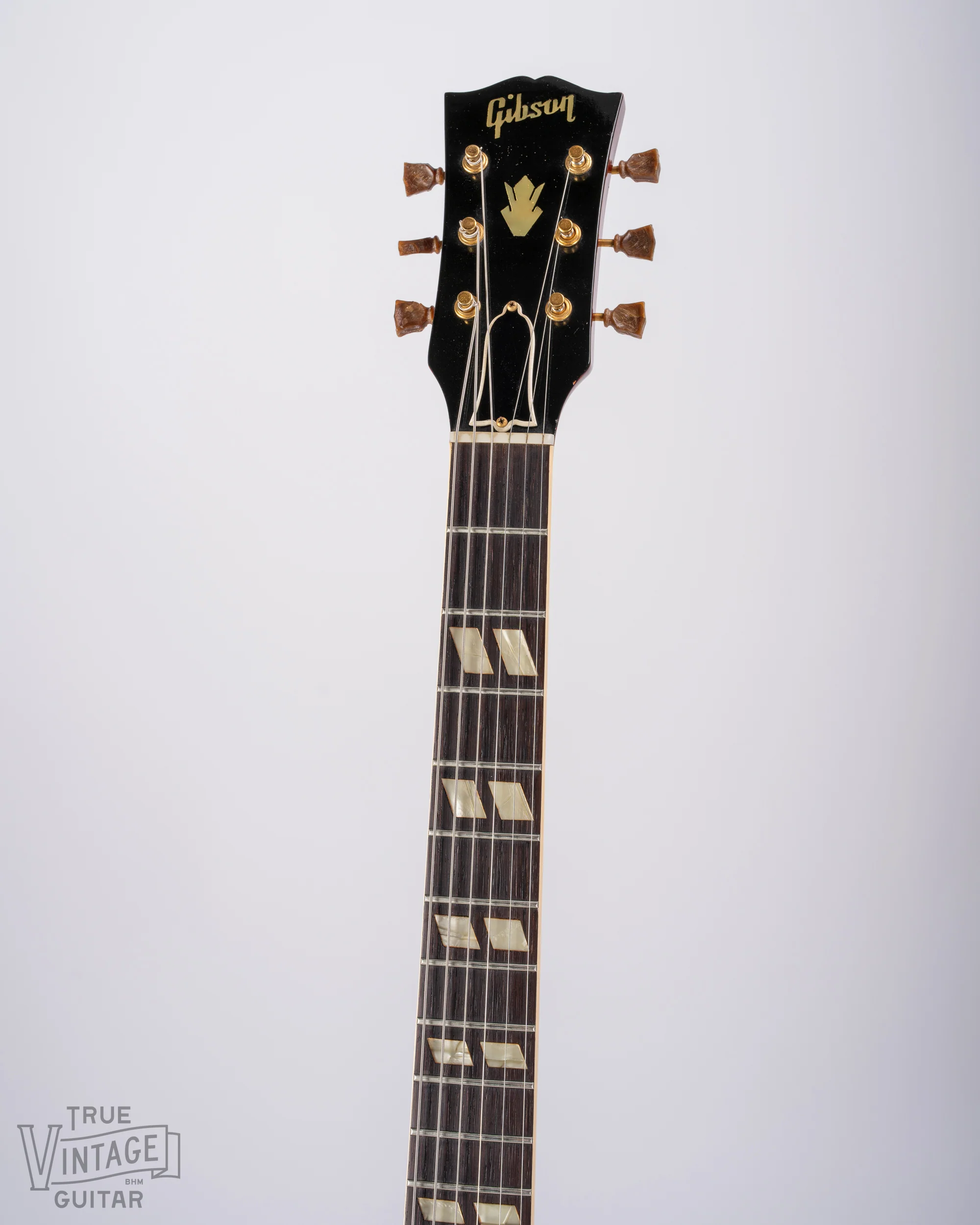 1960 Gibson ES-345TD Watermelon/Long Guard/Stop Tail - Image 8