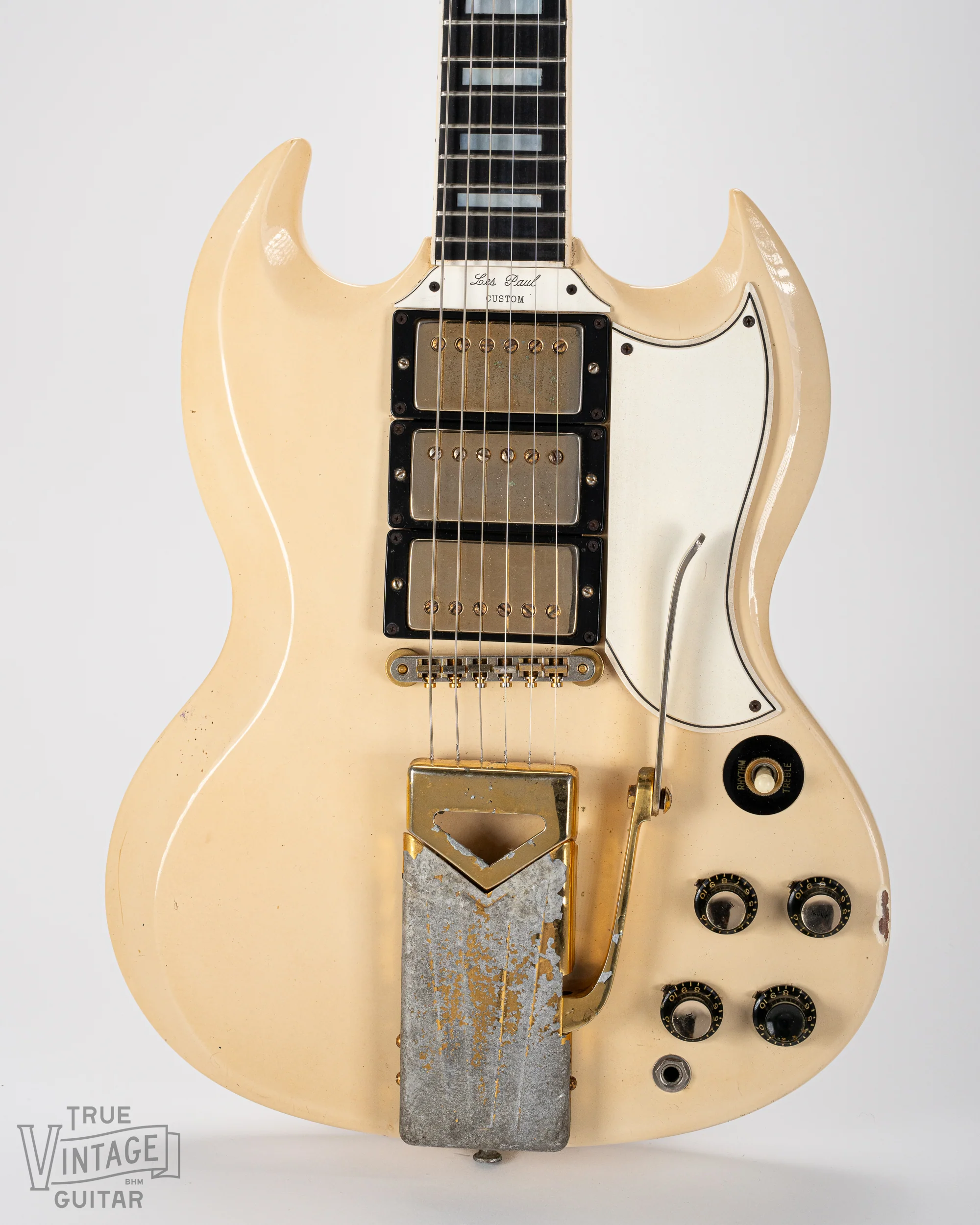 1961 Gibson Les Paul Custom White - Image 7