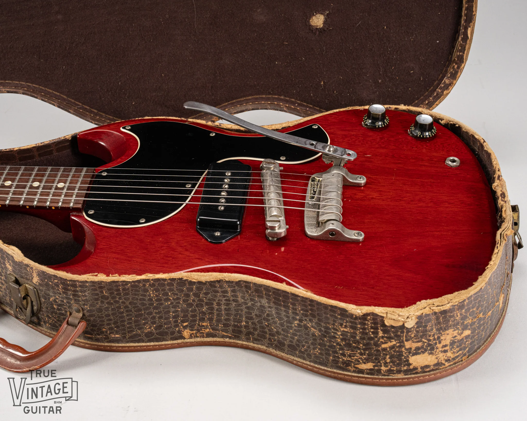 1961 Gibson Les Paul Junior Cherry - Image 12