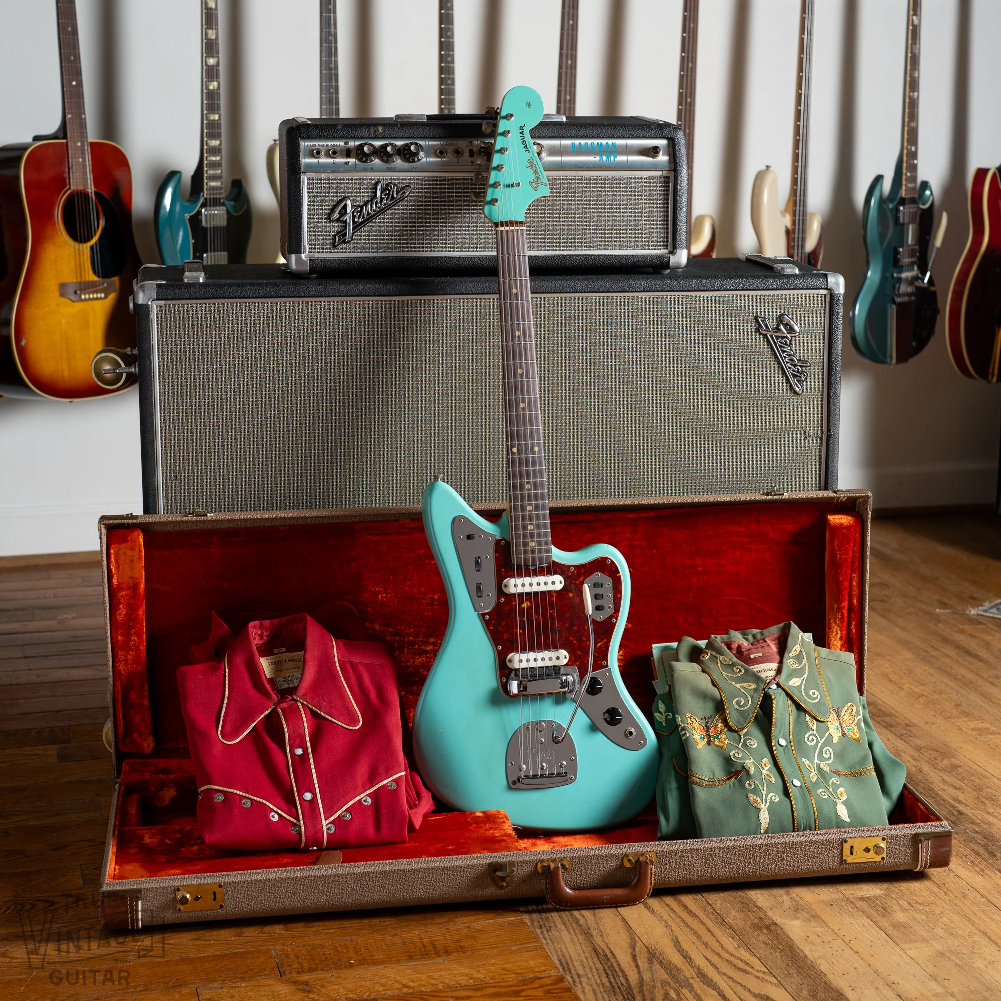 1962 Fender Jaguar Foam Green - Image 24