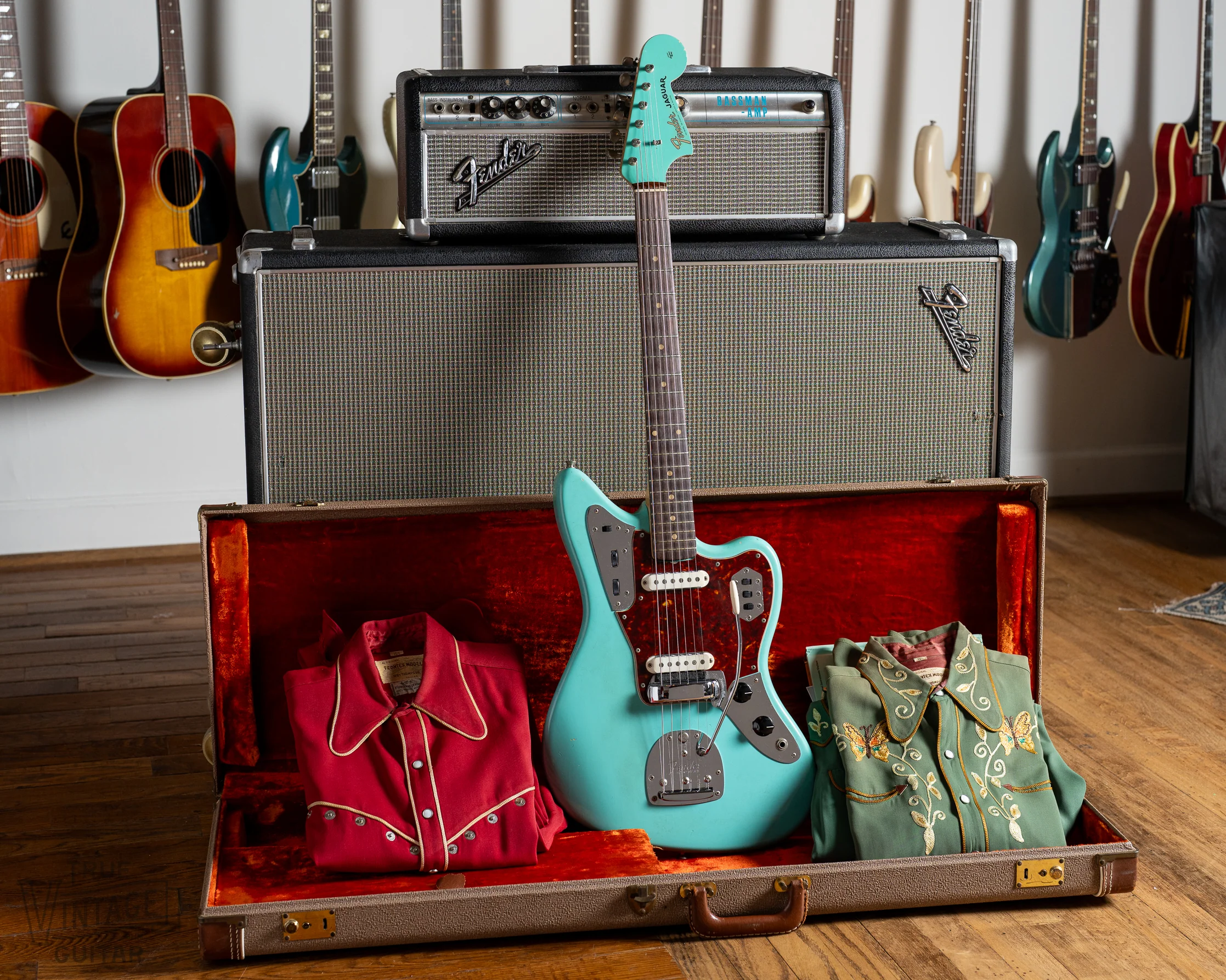 1962 Fender Jaguar Foam Green - Image 25