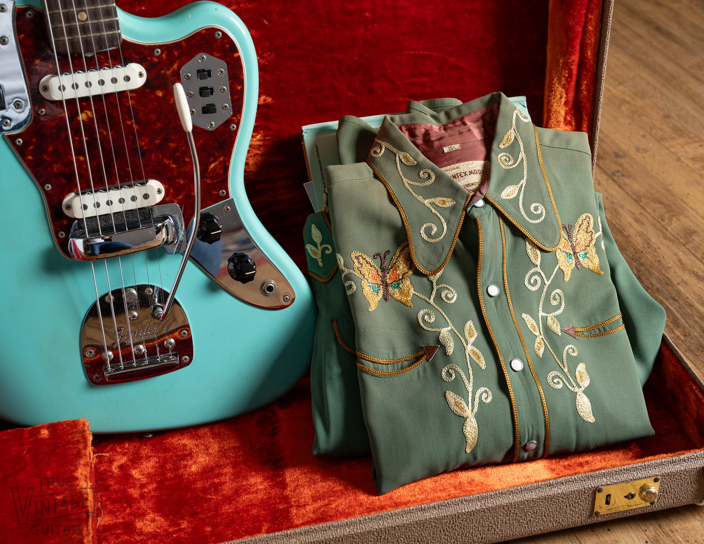 1962 Fender Jaguar Foam Green - Image 27