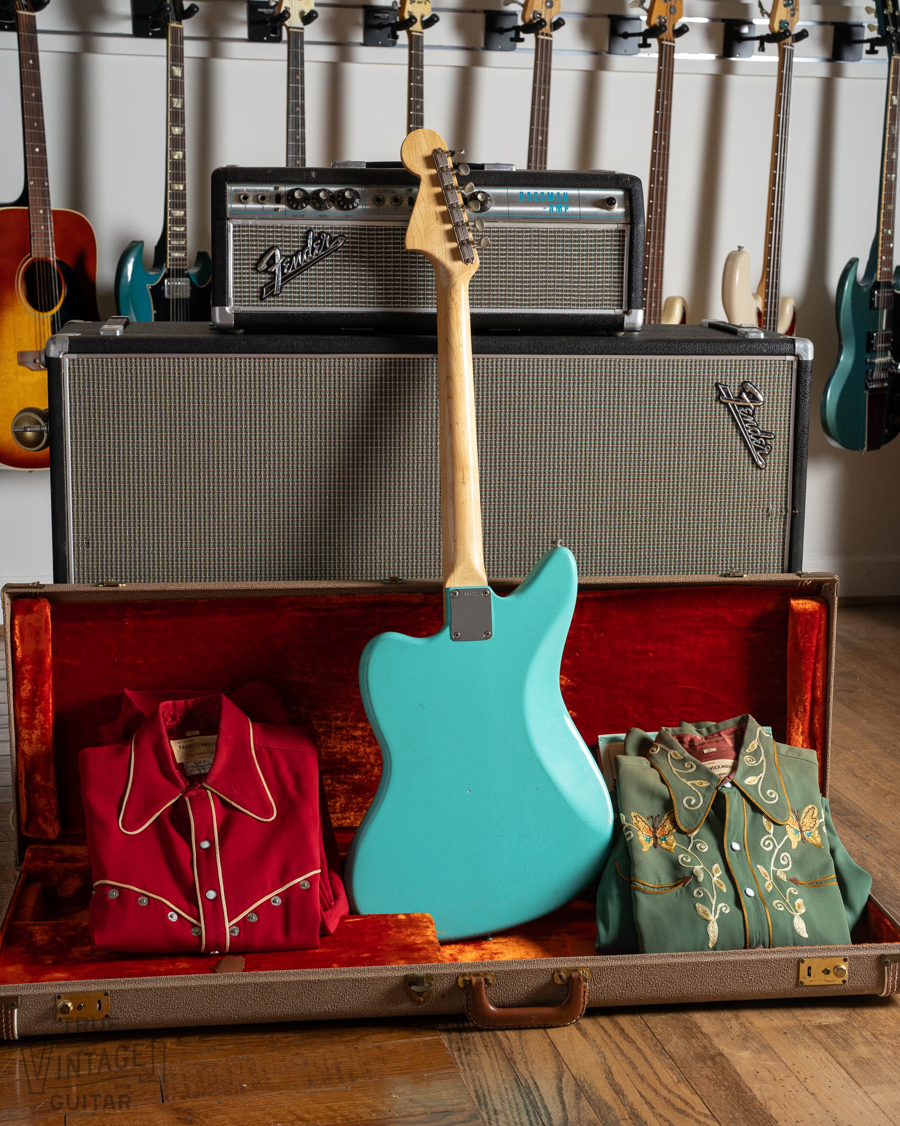1962 Fender Jaguar Foam Green - Image 5