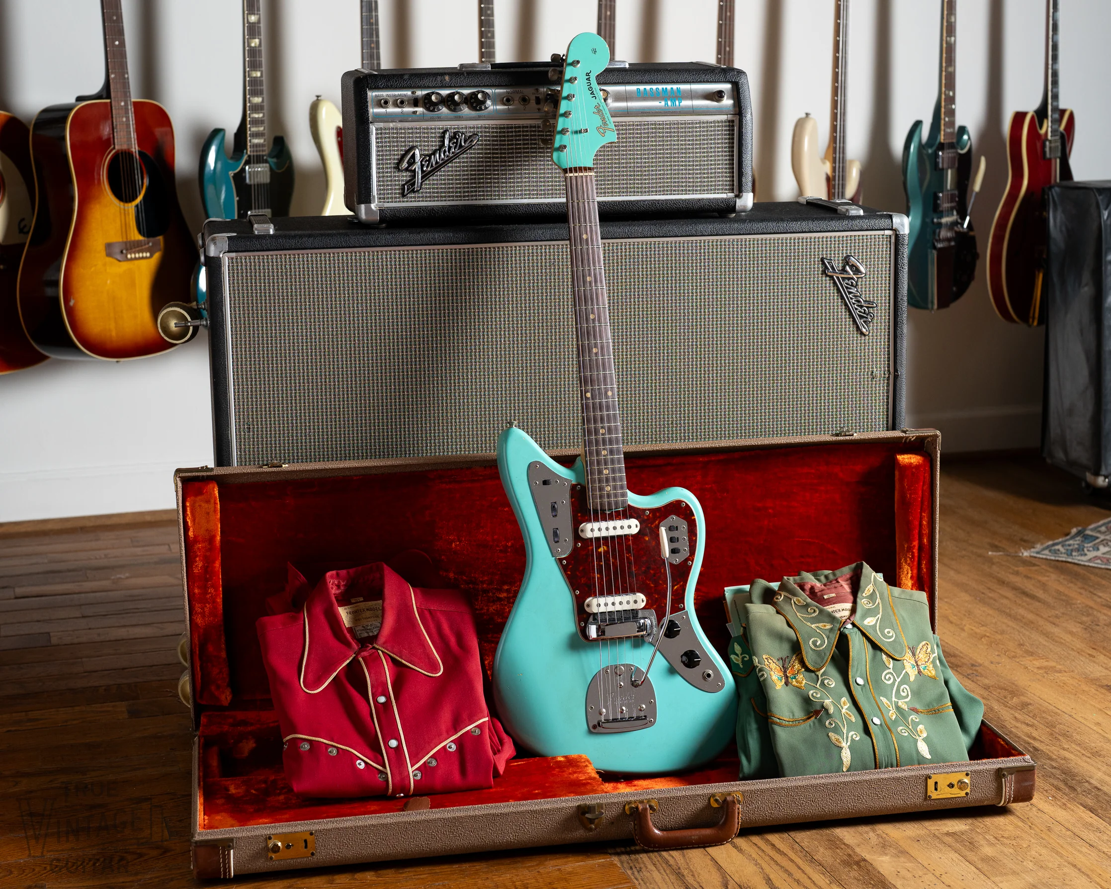 1962 Fender Jaguar Foam Green - Image 6