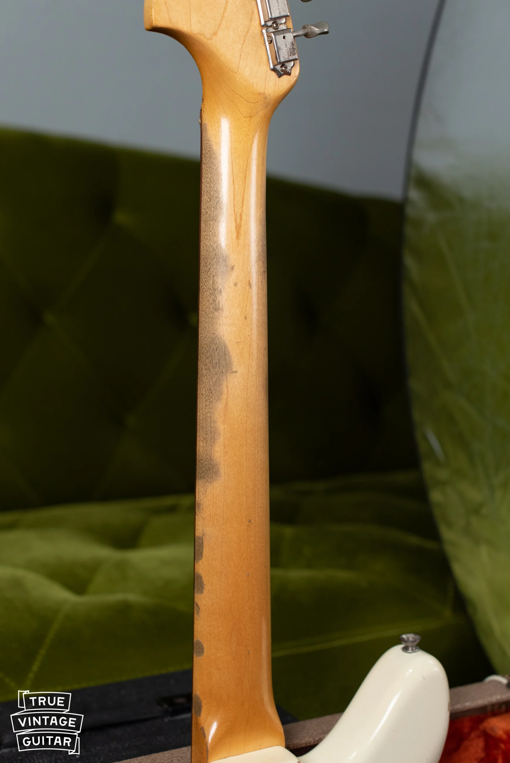 1962 Fender Jaguar Olympic White Slab - Image 14