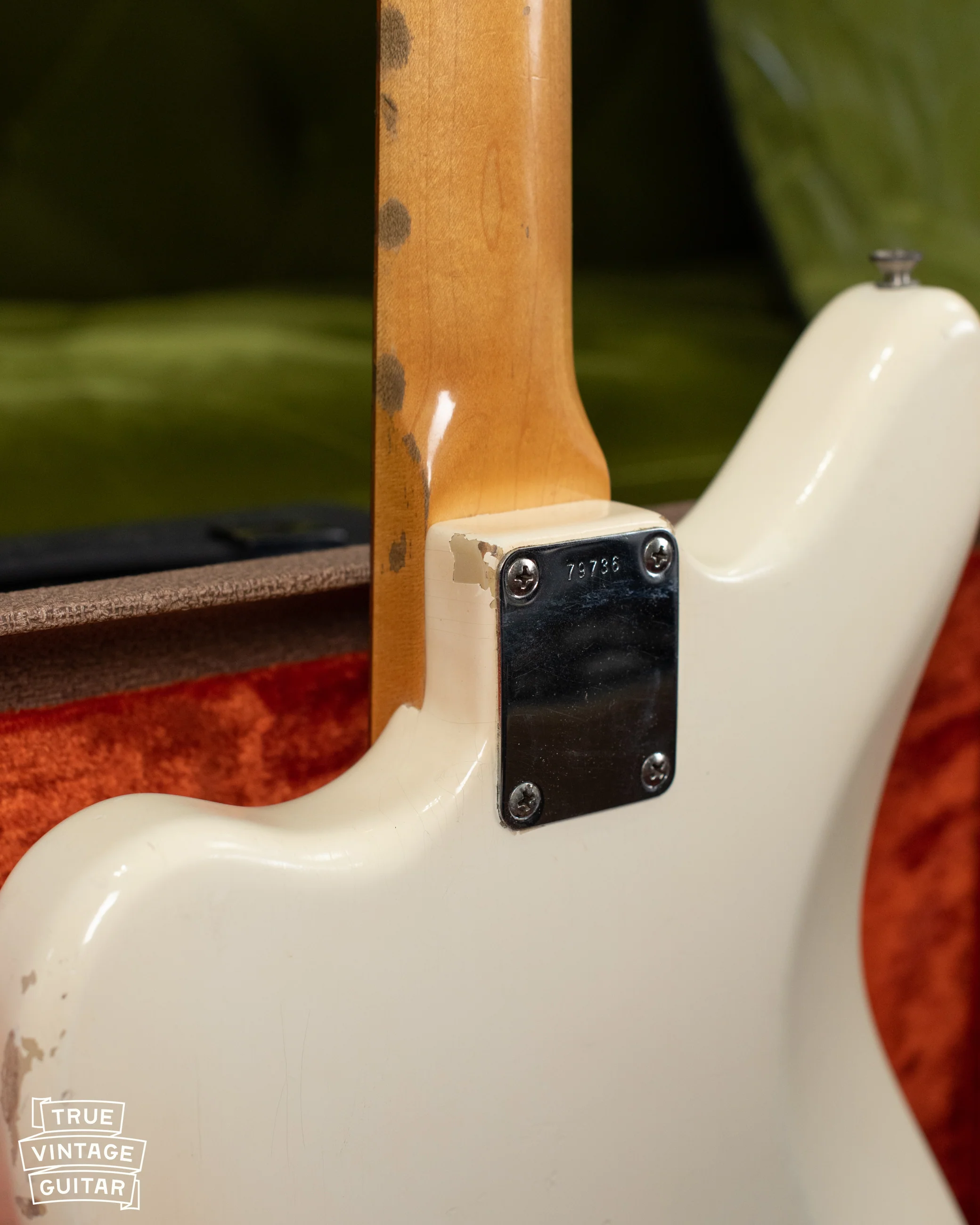 1962 Fender Jaguar Olympic White Slab - Image 15
