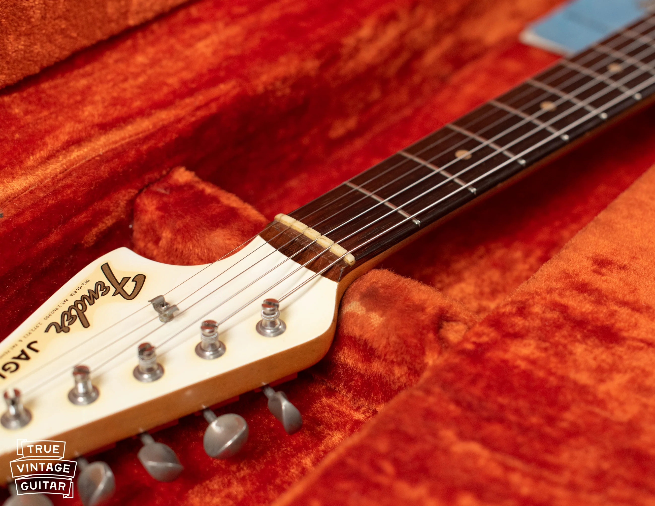 1962 Fender Jaguar Olympic White Slab - Image 16