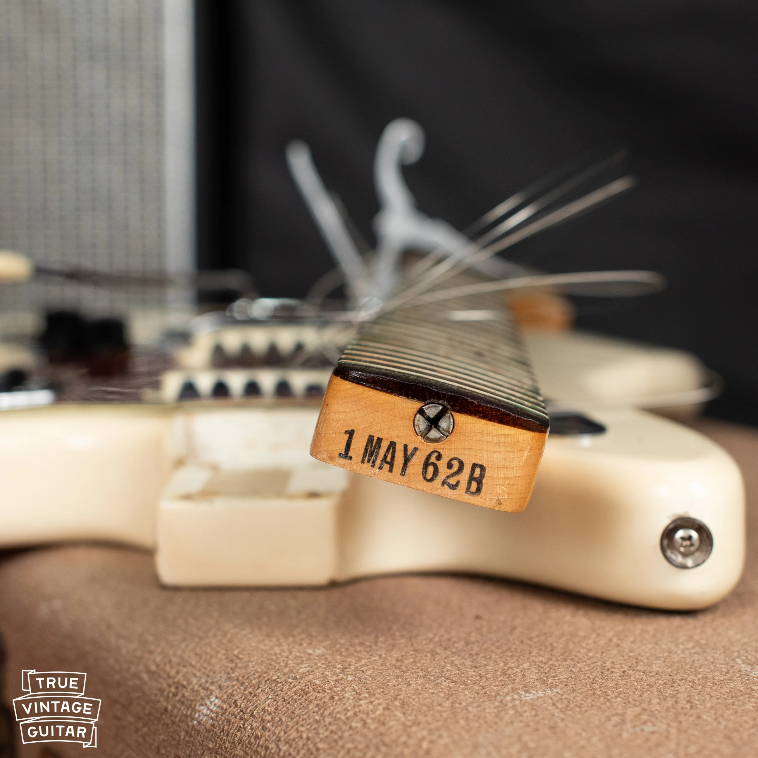 1962 Fender Jaguar Olympic White Slab - Image 19