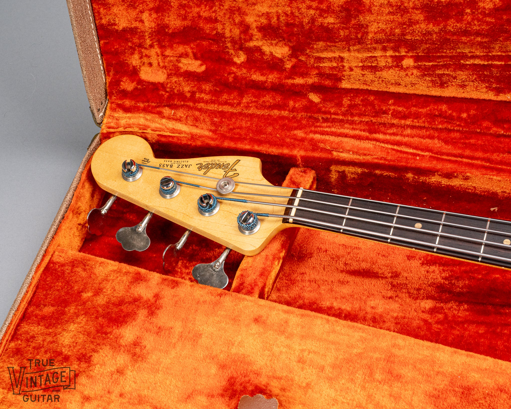 1962 Fender Jazz Bass Black - Image 12