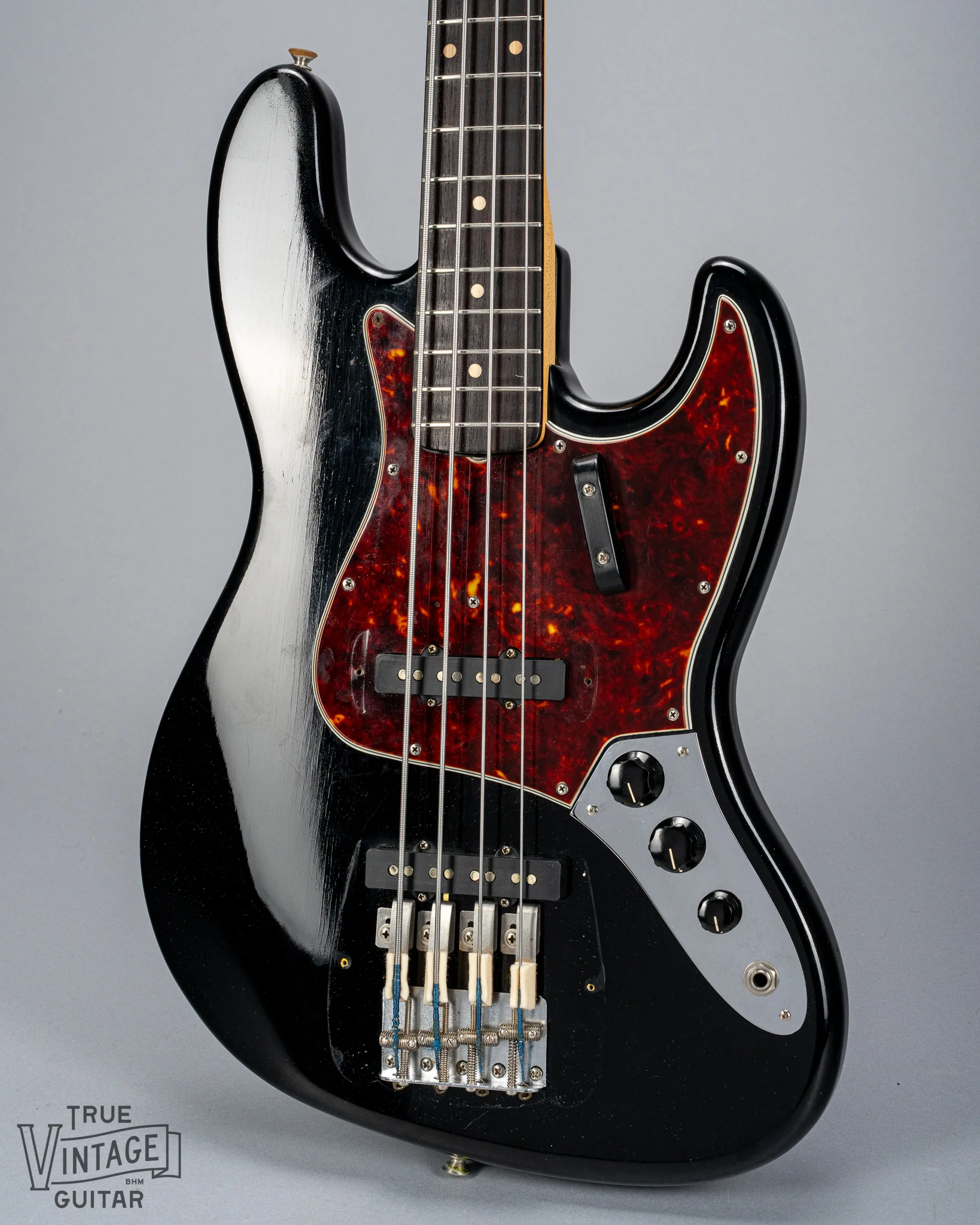 1962 Fender Jazz Bass Black - Image 16
