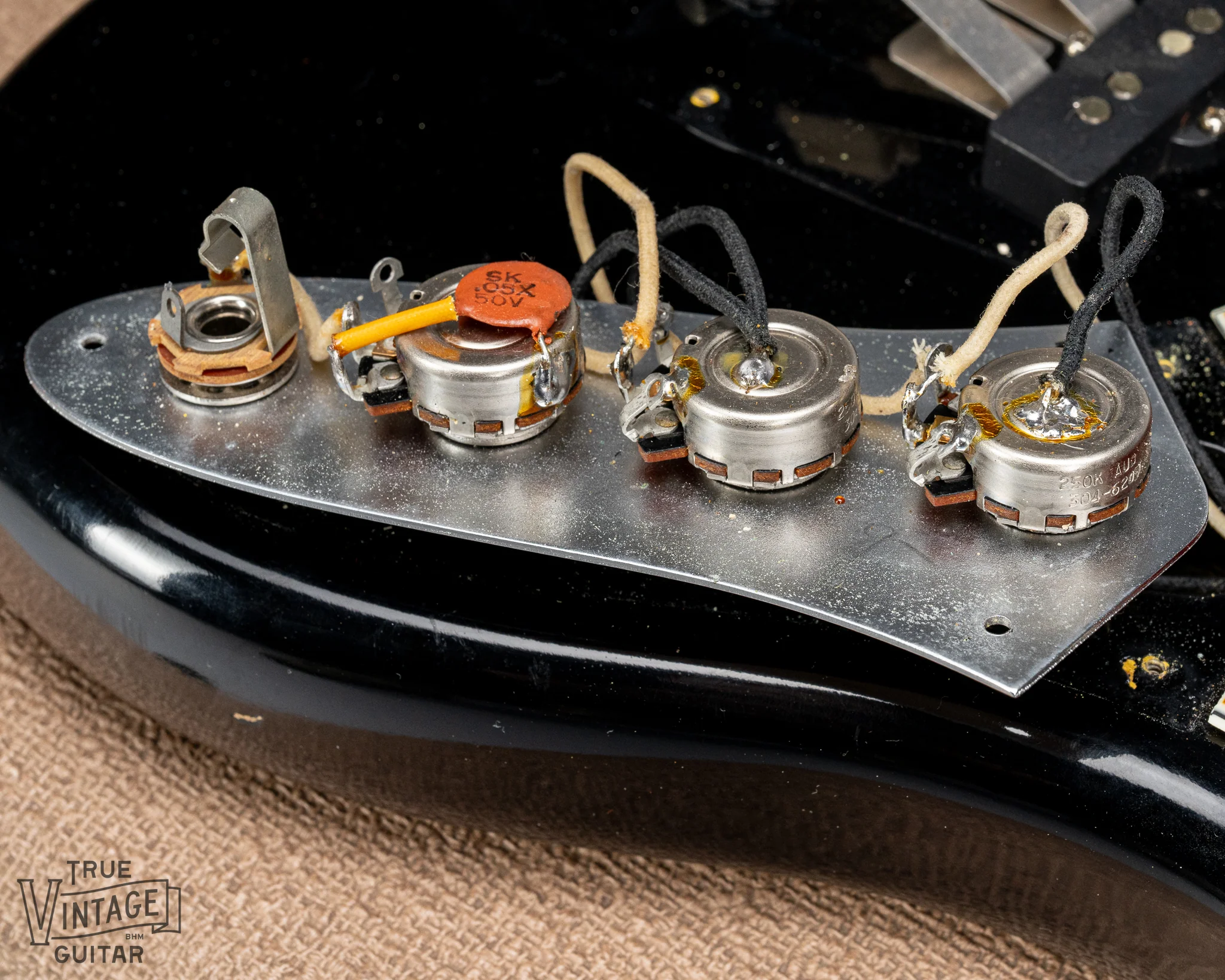 1962 Fender Jazz Bass Black - Image 21