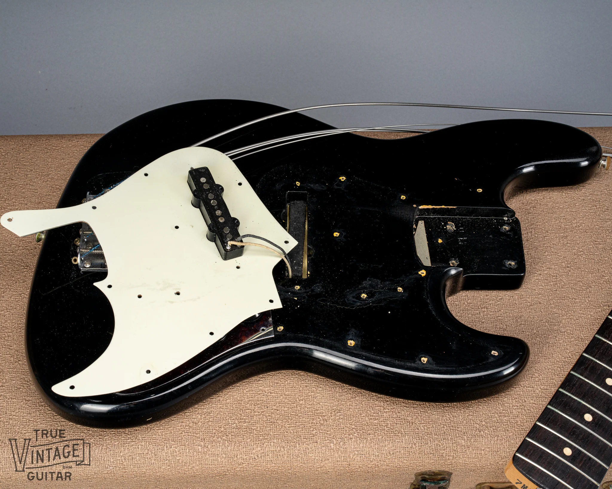 1962 Fender Jazz Bass Black - Image 25