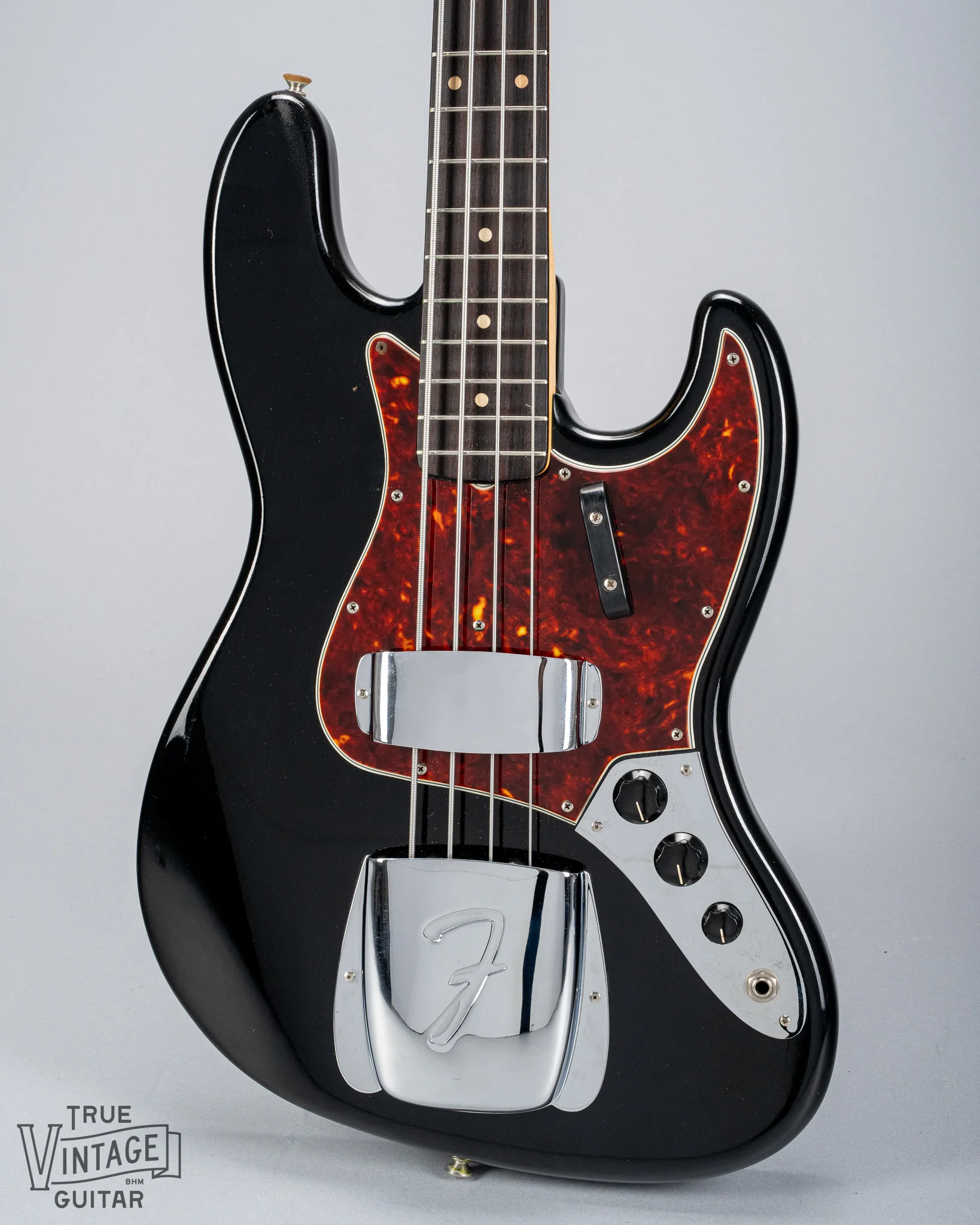 1962 Fender Jazz Bass Black - Image 3