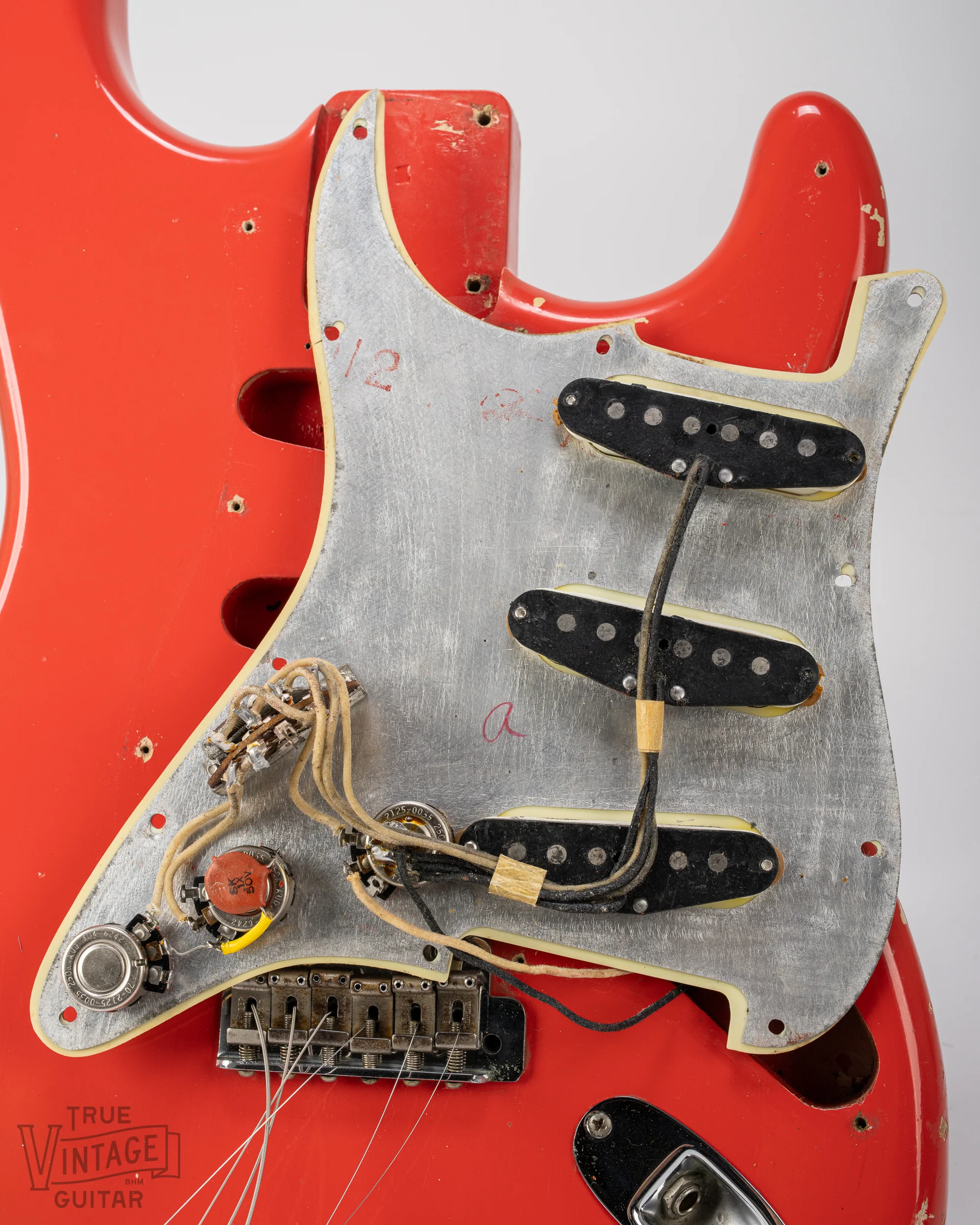 1962 Fender Stratocaster Fiesta Red - Image 21