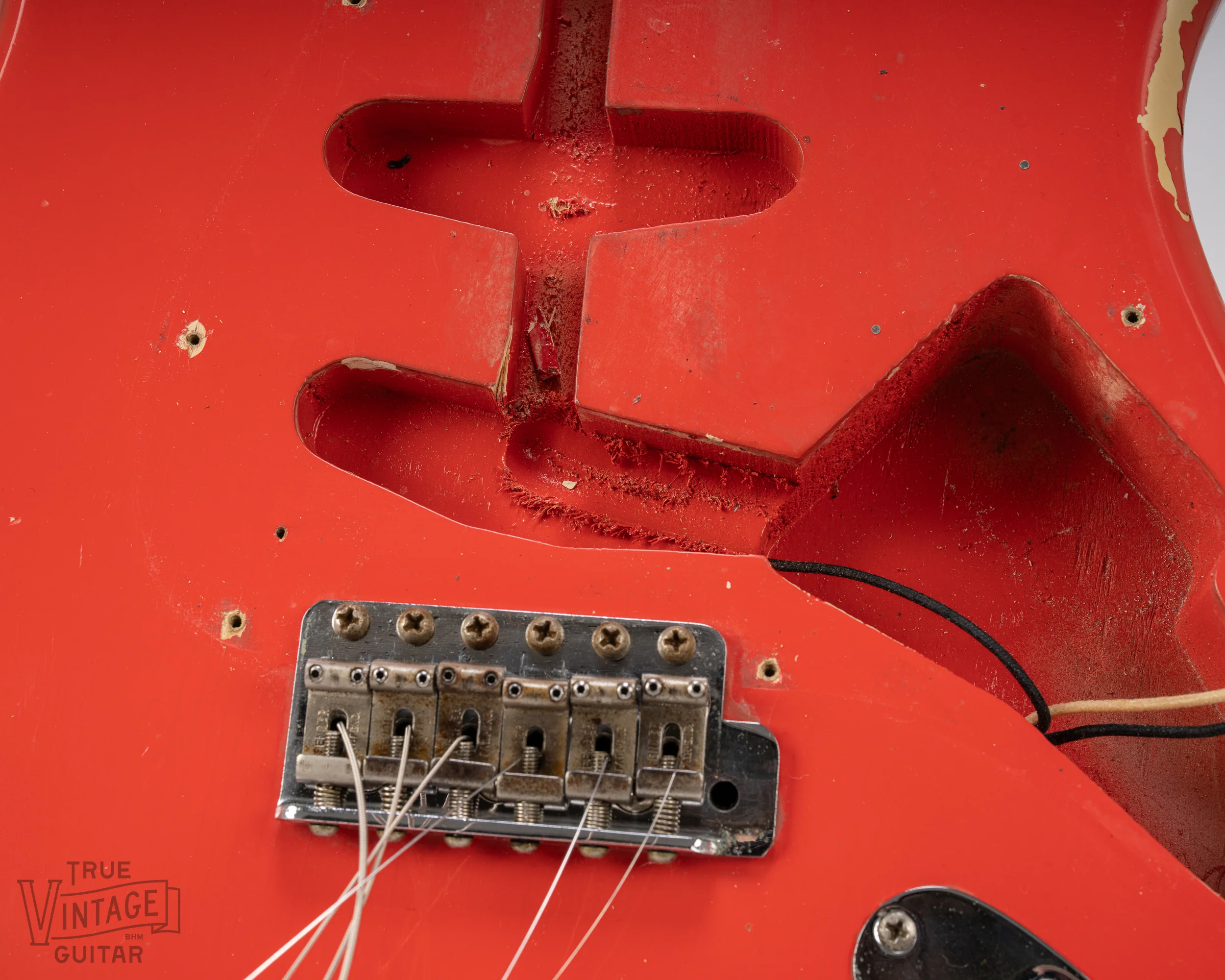 1962 Fender Stratocaster Fiesta Red - Image 24