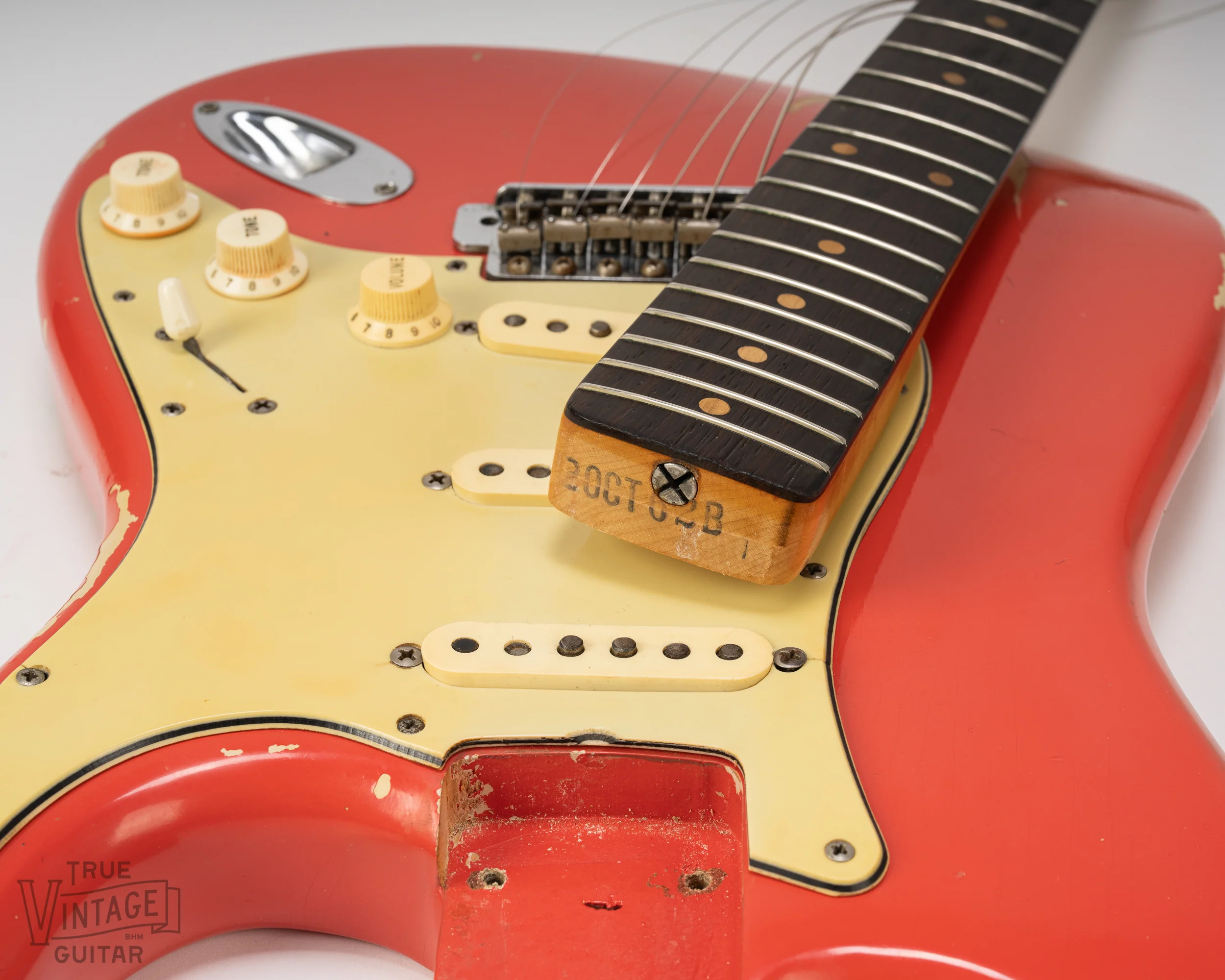1962 Fender Stratocaster Fiesta Red - Image 25