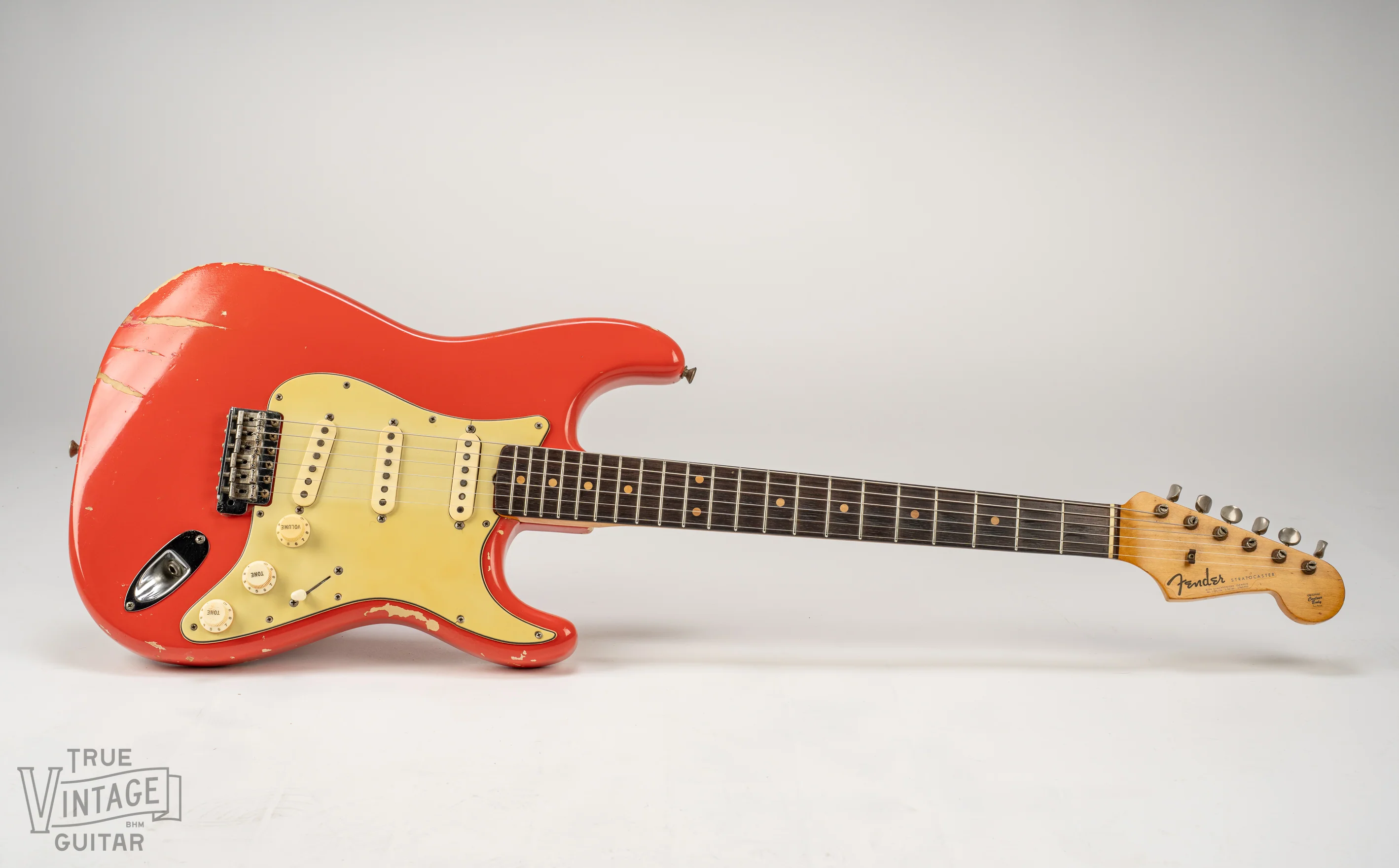 1962 Fender Stratocaster Fiesta Red - Image 4