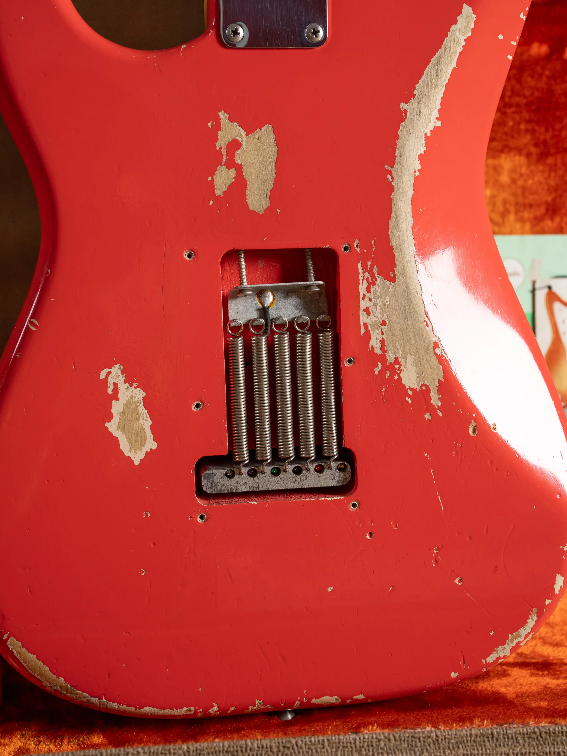 1962 Fender Stratocaster Fiesta Red with Box - Image 13