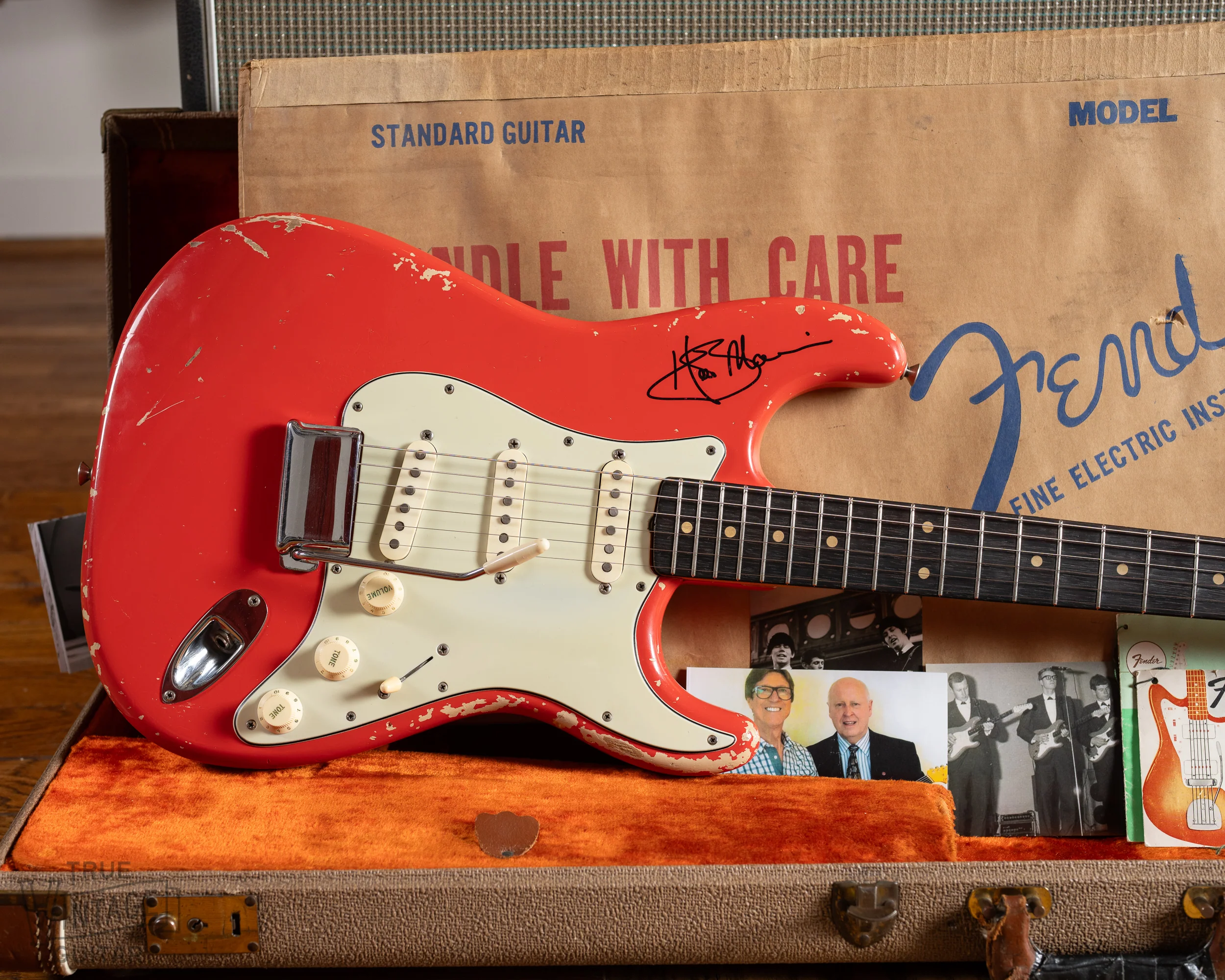 1962 Fender Stratocaster Fiesta Red with Box - Image 15