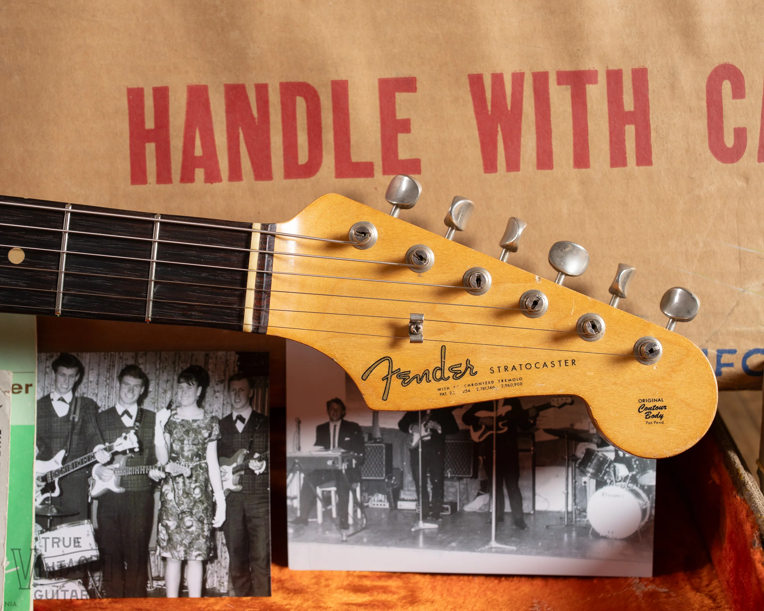 1962 Fender Stratocaster Fiesta Red with Box - Image 16