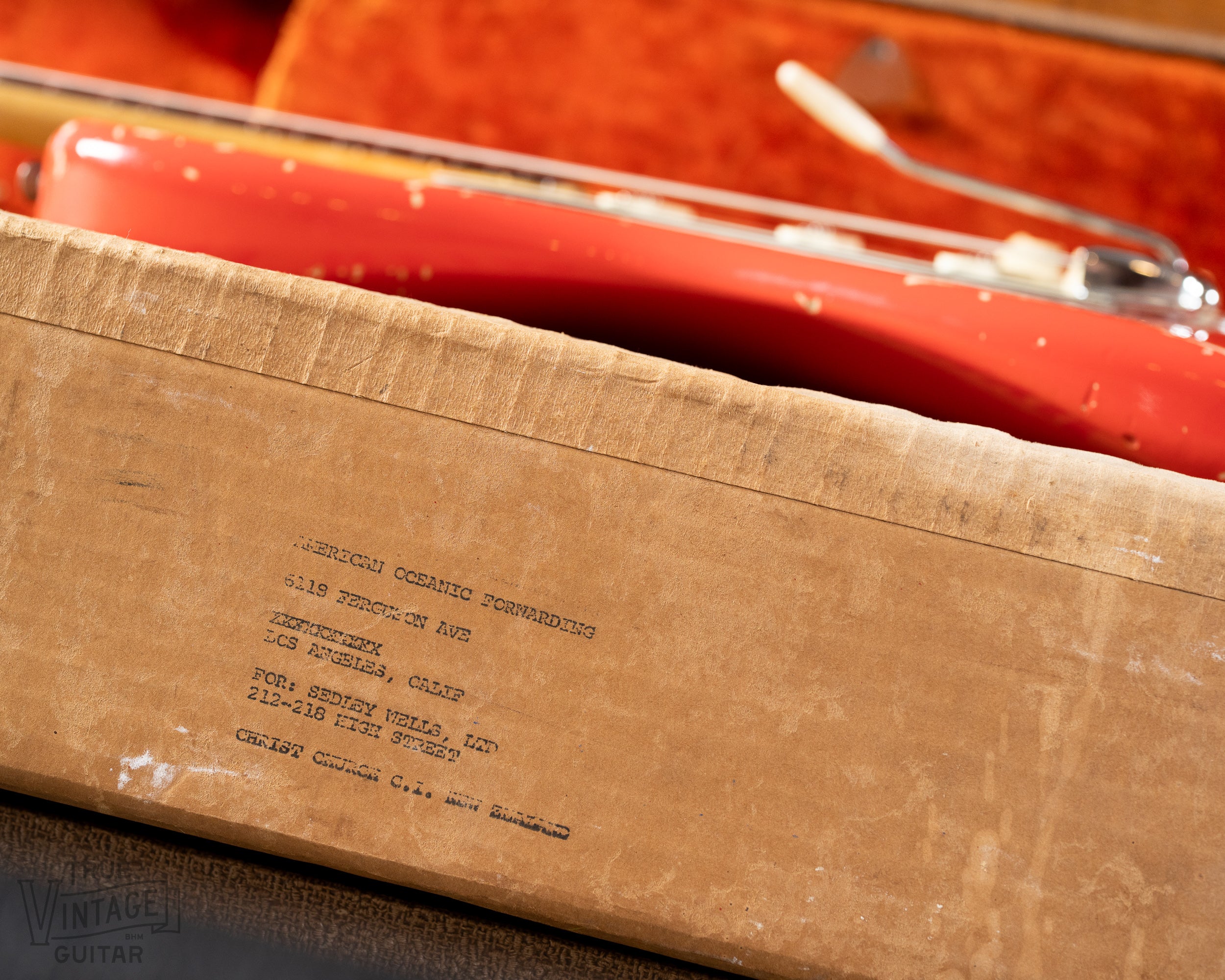 1962 Fender Stratocaster Fiesta Red with Box - Image 18